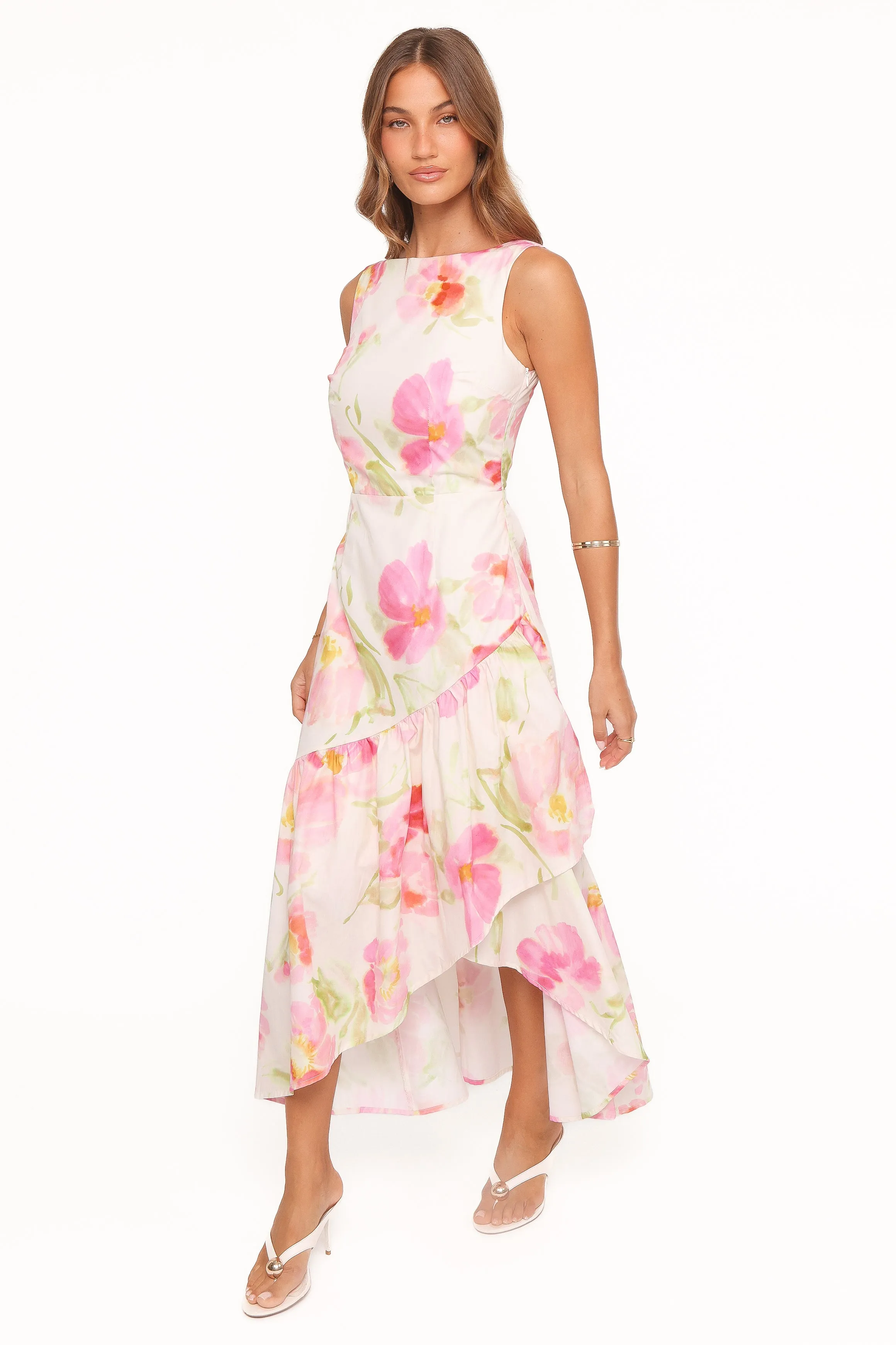 Zula Maxi Dress - Pink Garden Floral sold by Petal & Pup product image thumbnail 4