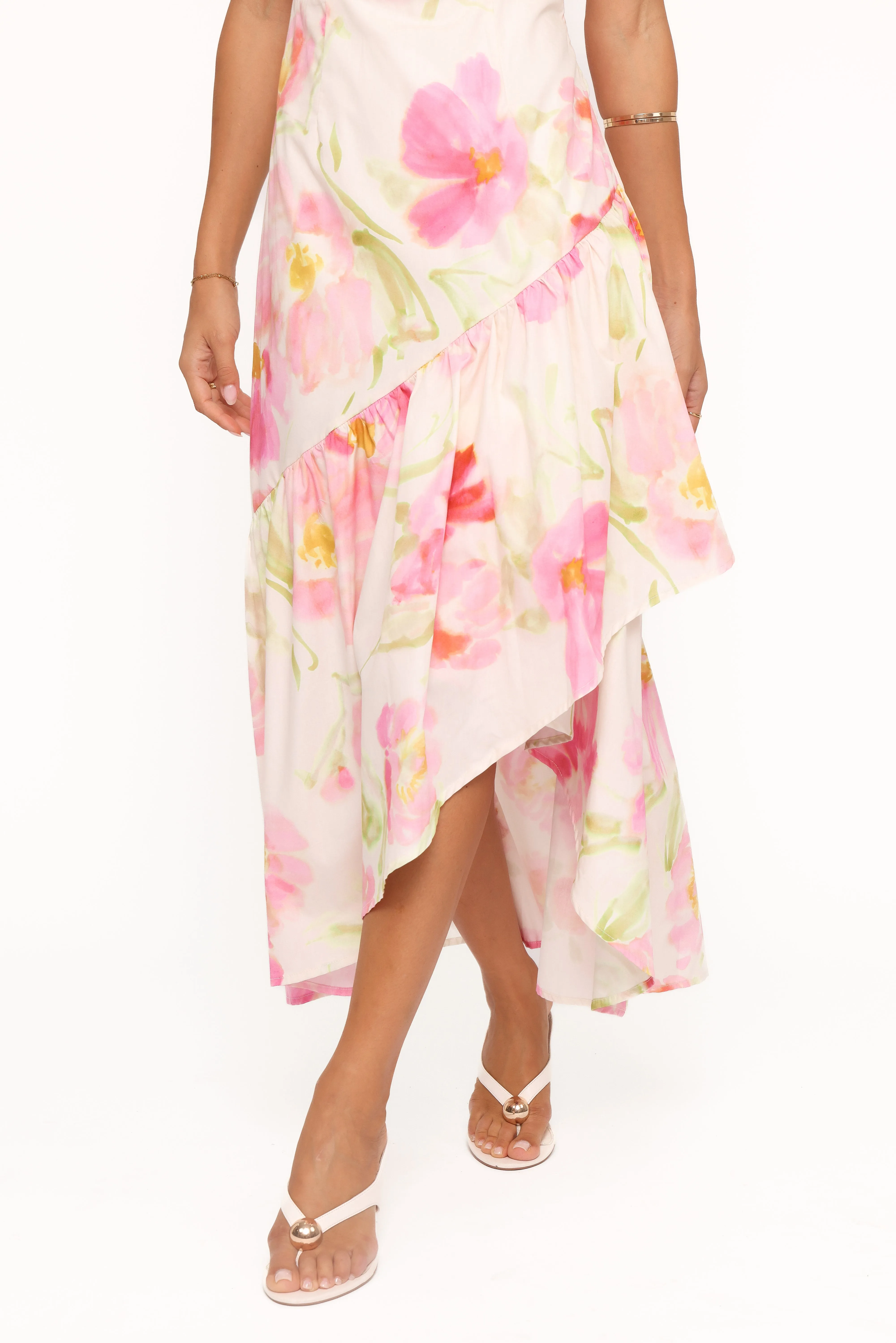 Zula Maxi Dress - Pink Garden Floral sold by Petal & Pup product image thumbnail 3