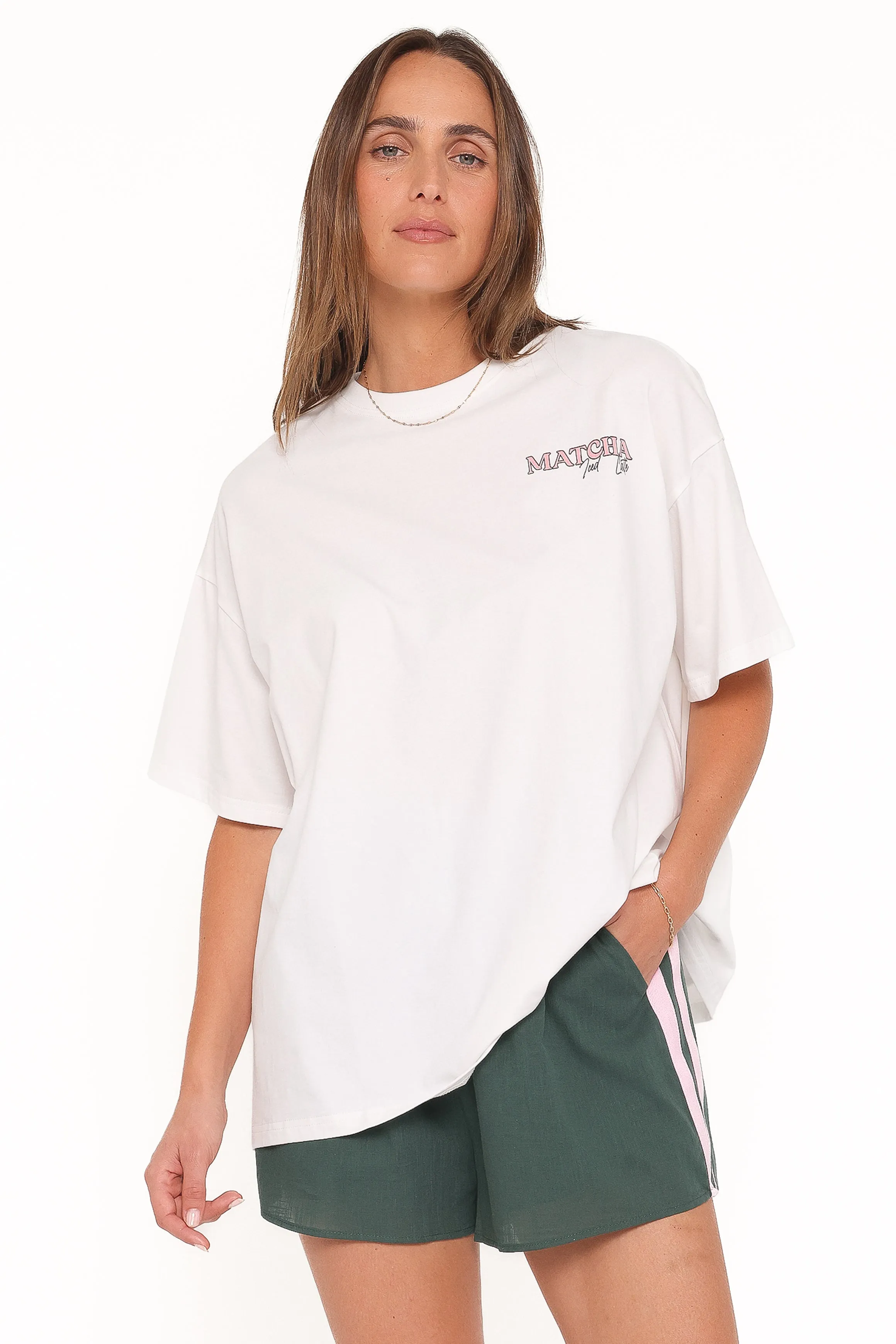 Billie Short Set - Green Matcha sold by Petal & Pup product image thumbnail 5