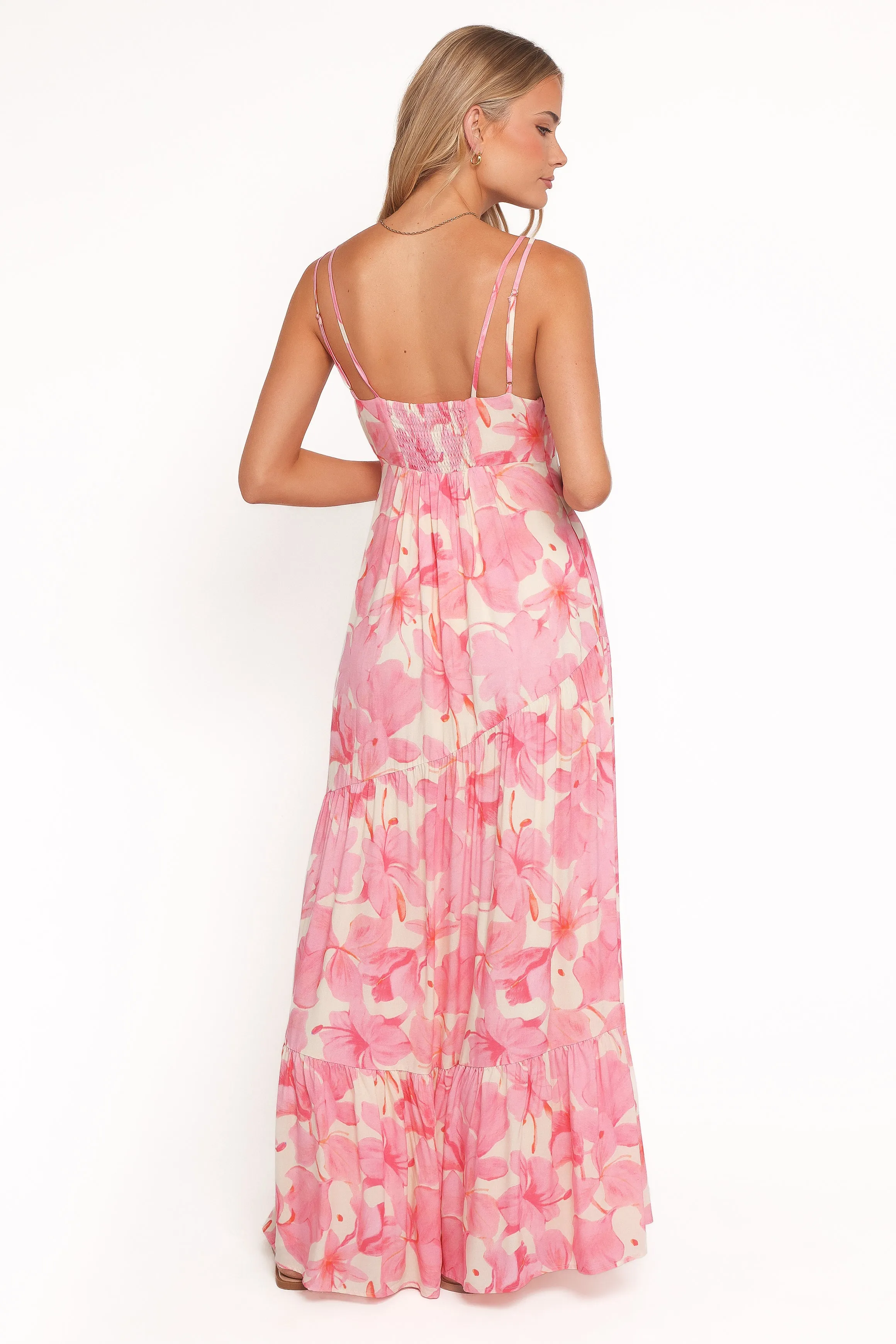 Forbes Maxi Dress - Pink Floral sold by Petal & Pup product image thumbnail 4