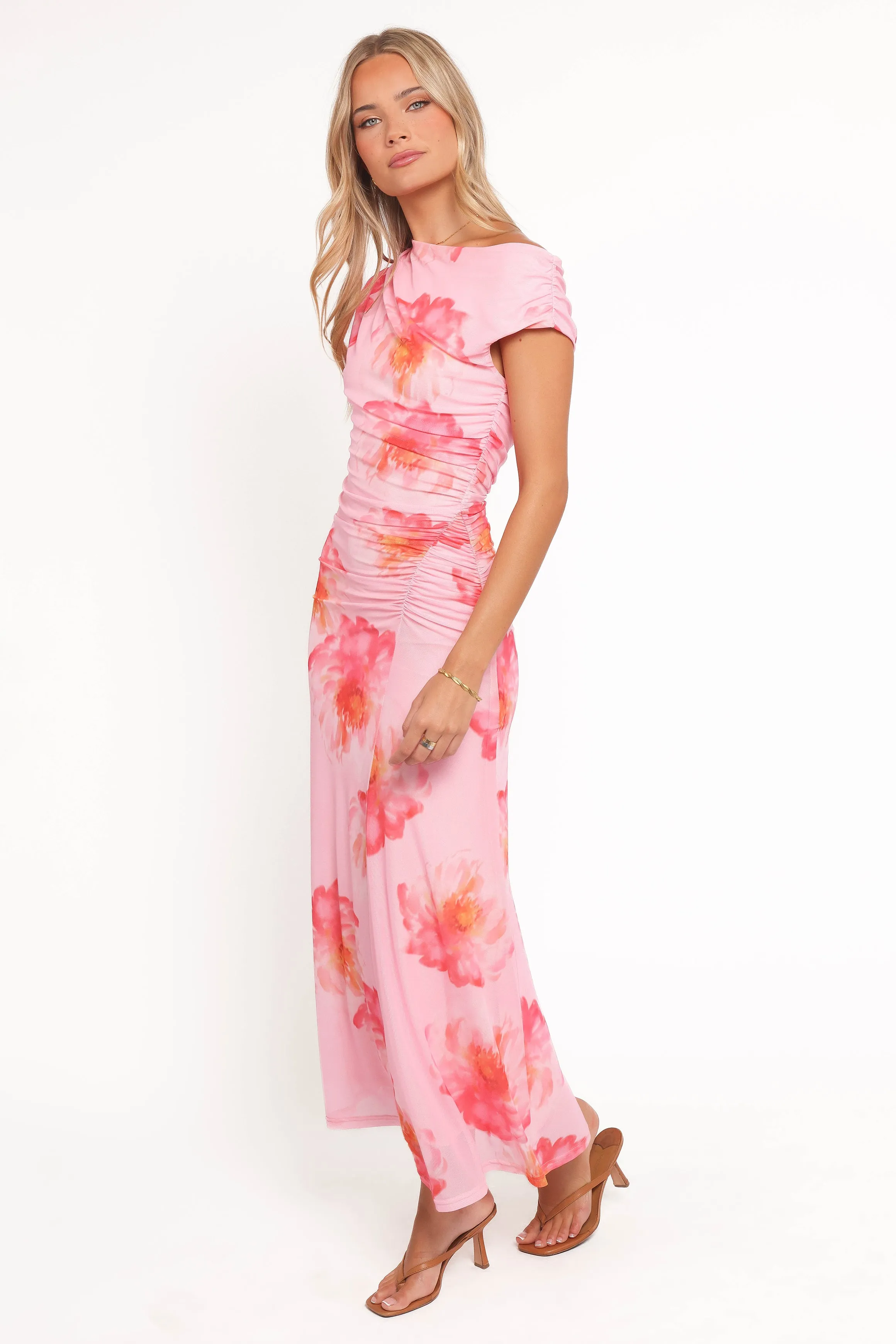 Talyne Maxi Dress - Pink Floral sold by Petal & Pup product image thumbnail 3