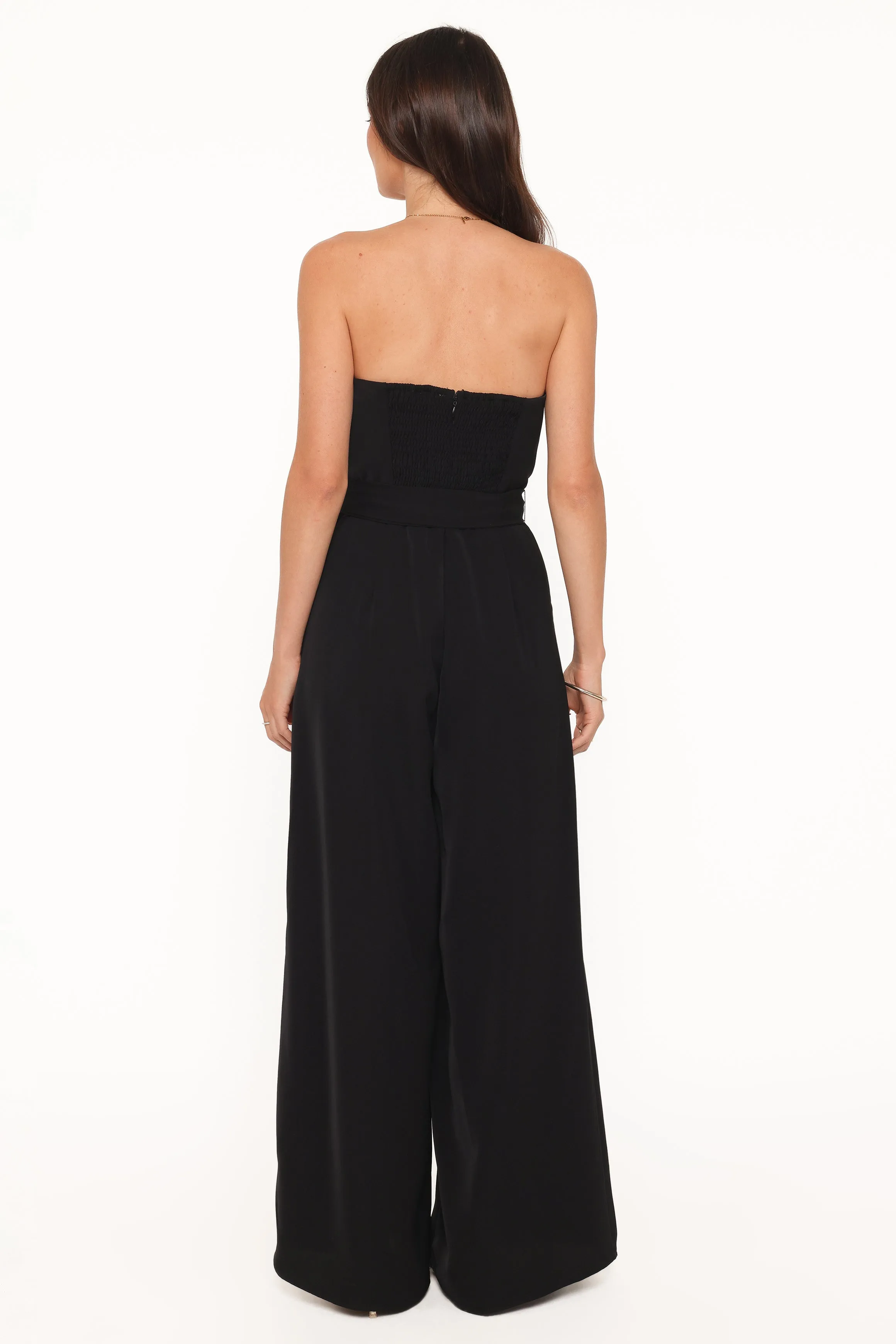 Rois Strapless Jumpsuit - Black sold by Petal & Pup product image thumbnail 4