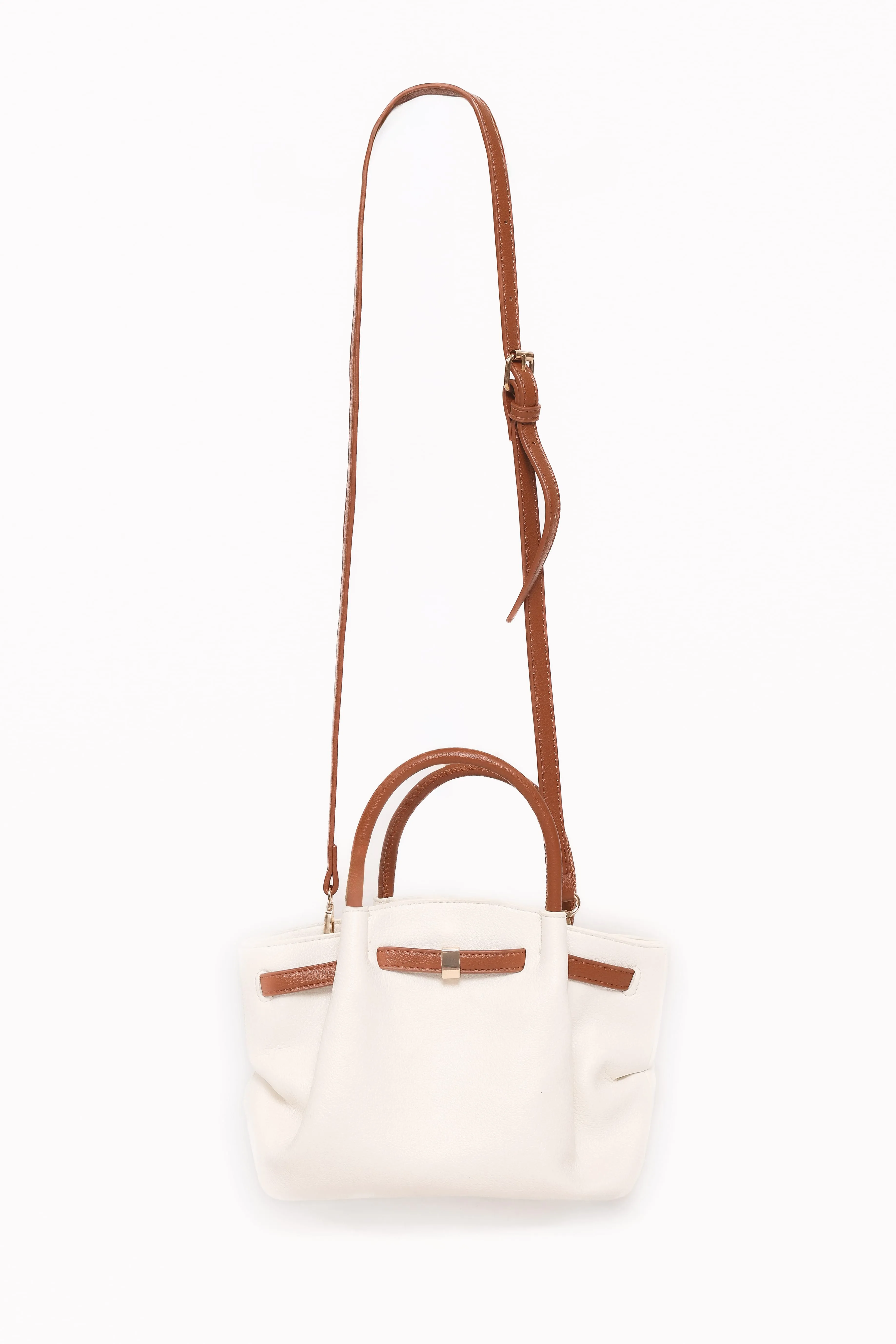 Willow Bag - White/Brown sold by Petal & Pup product image thumbnail 4