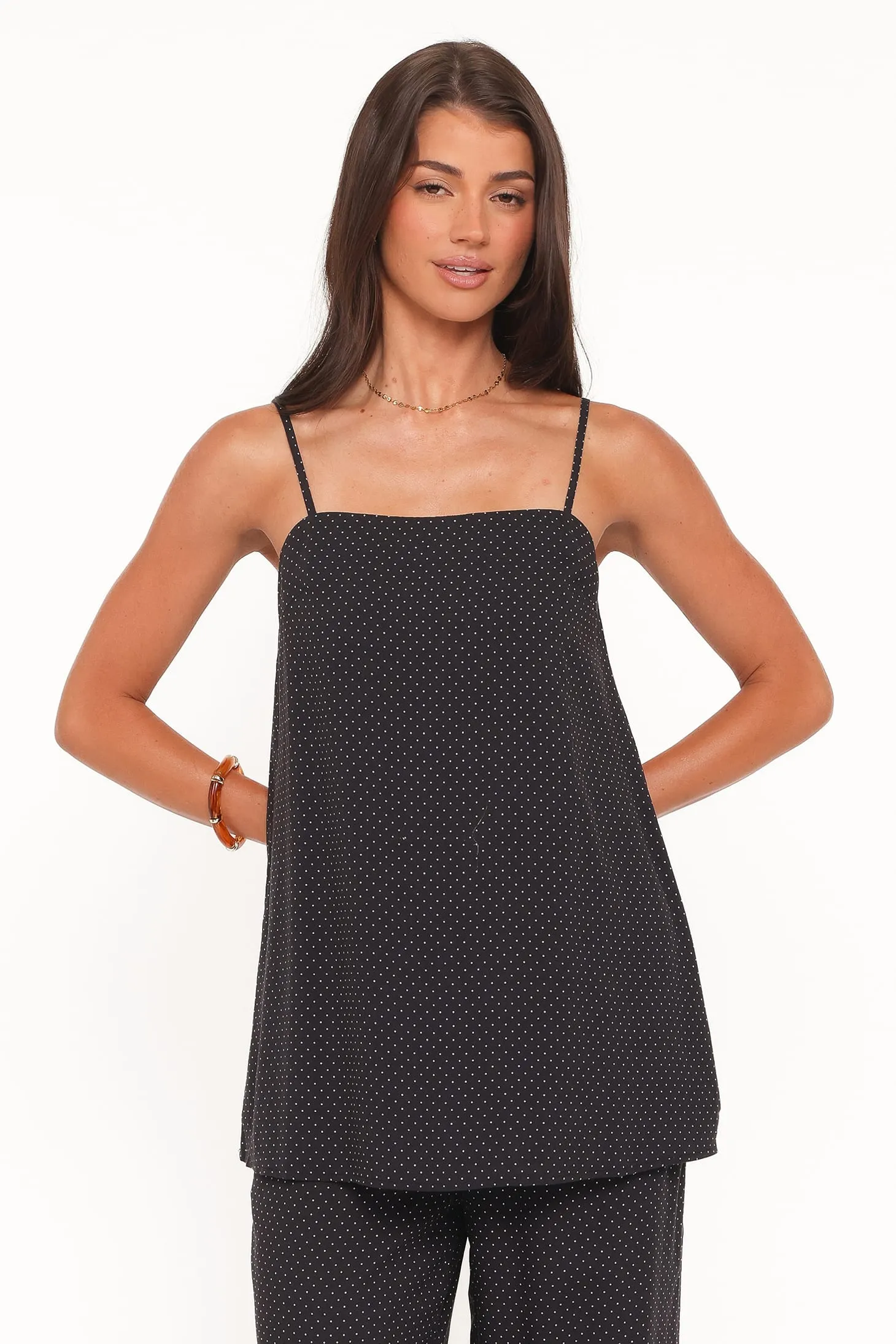 Lexi Top - Black Polkadot sold by Petal & Pup product image thumbnail 2