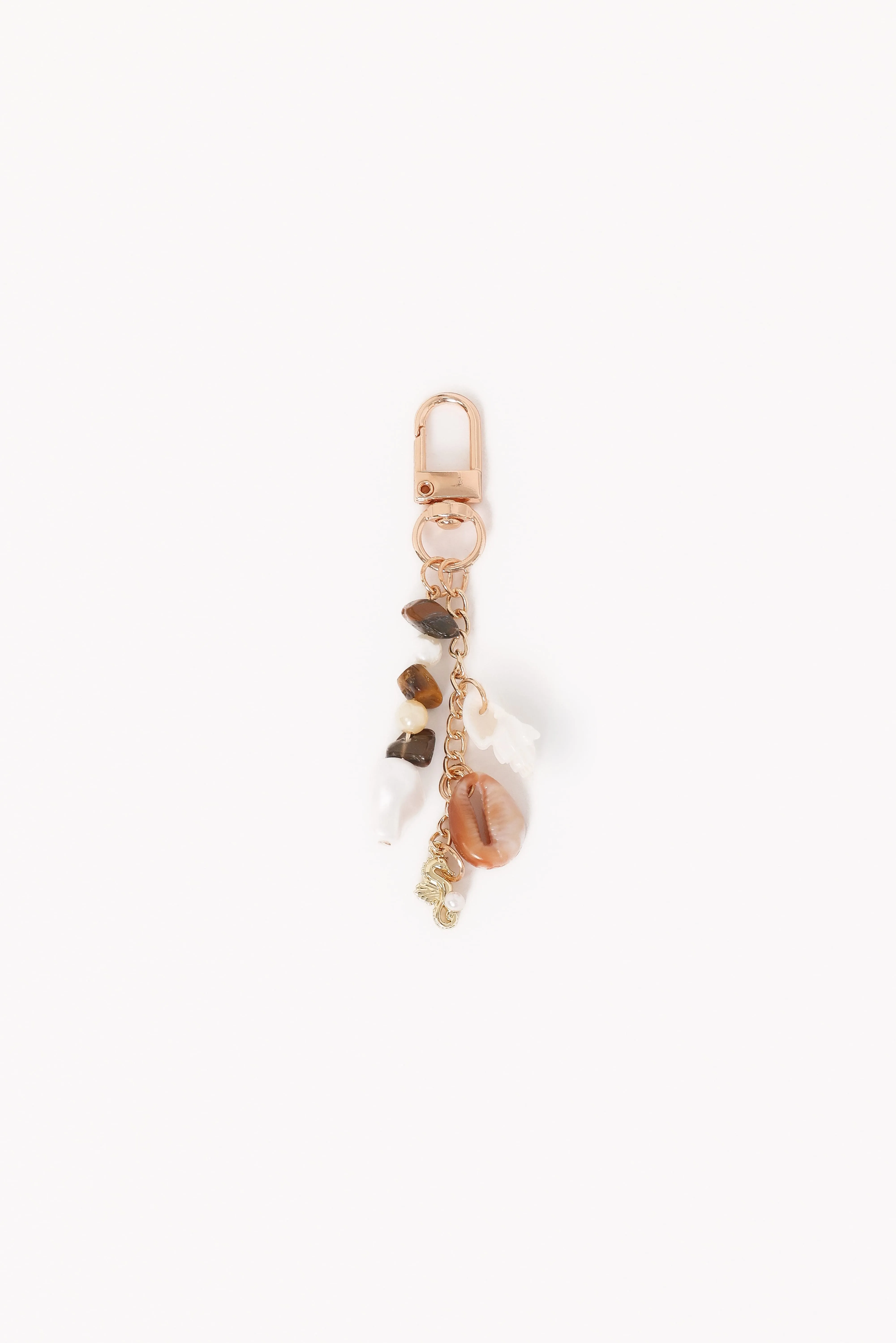 Imogen Shell Key Chain - Gold sold by Petal & Pup product image thumbnail 3