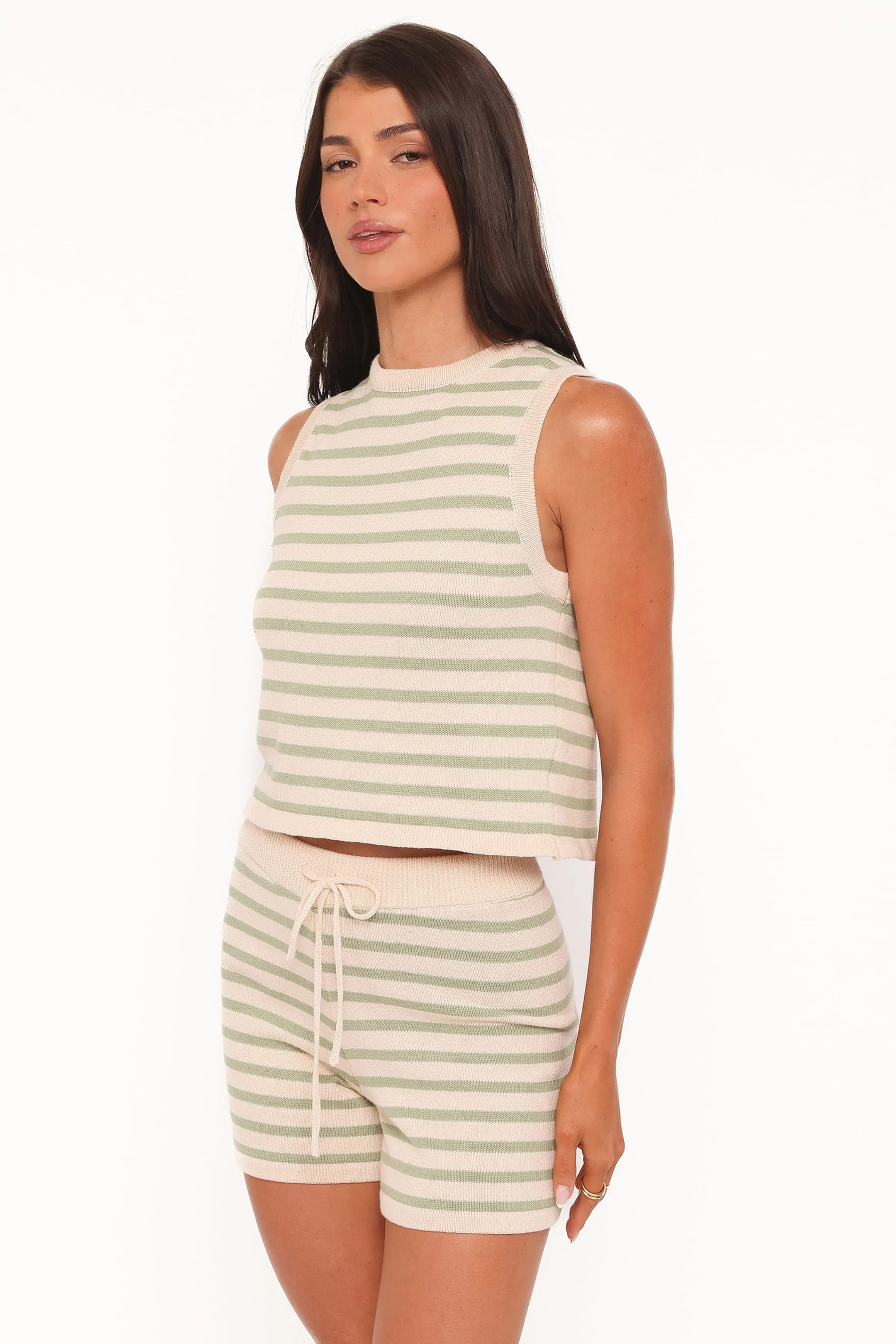 Ilona Knit Set - Cream/Sage sold by Petal & Pup product image thumbnail 3