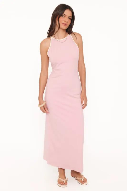 Fiona Maxi Dress - Pink made by Petal & Pup