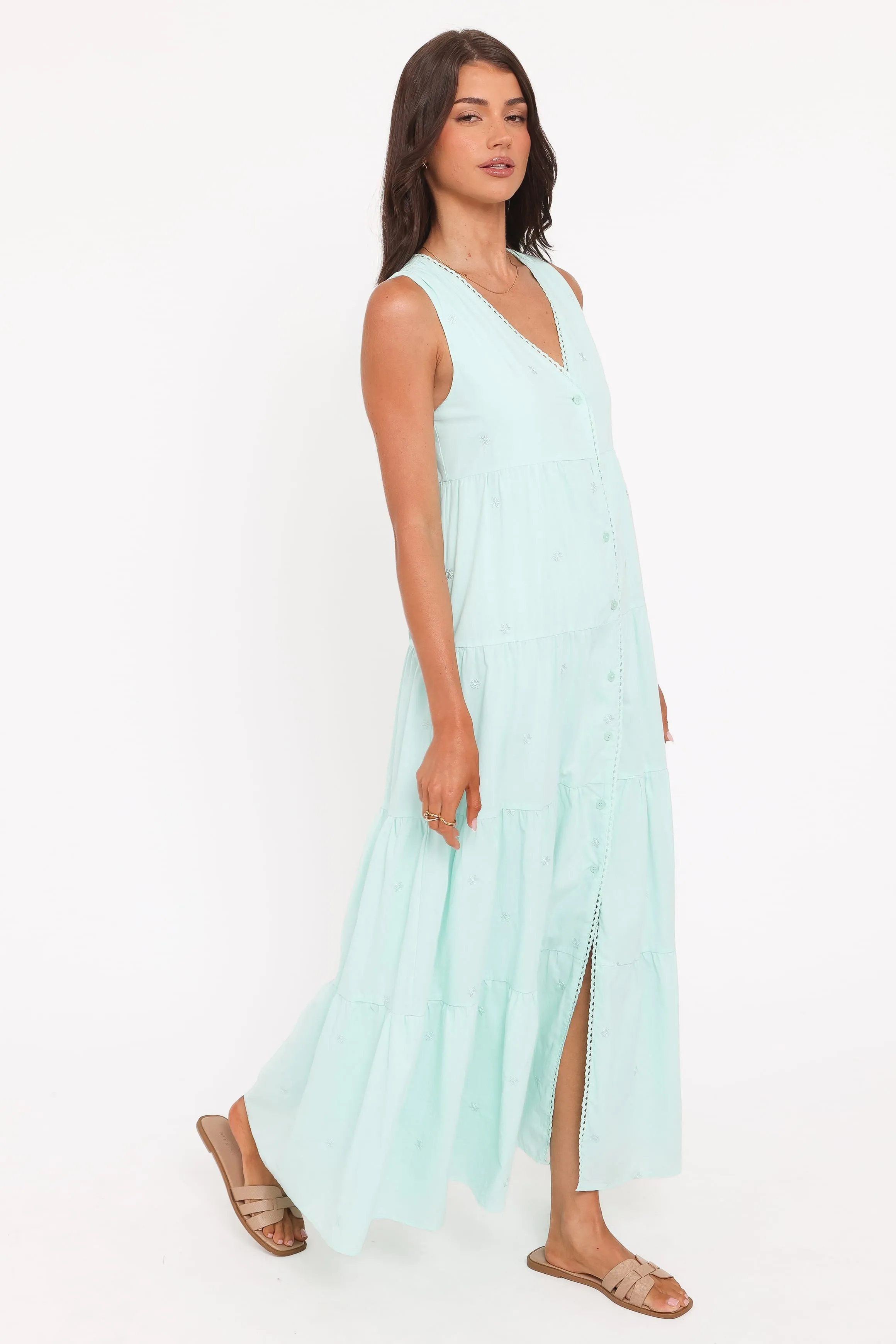 Lovisa Maxi Dress - Jade sold by Petal & Pup product image thumbnail 4