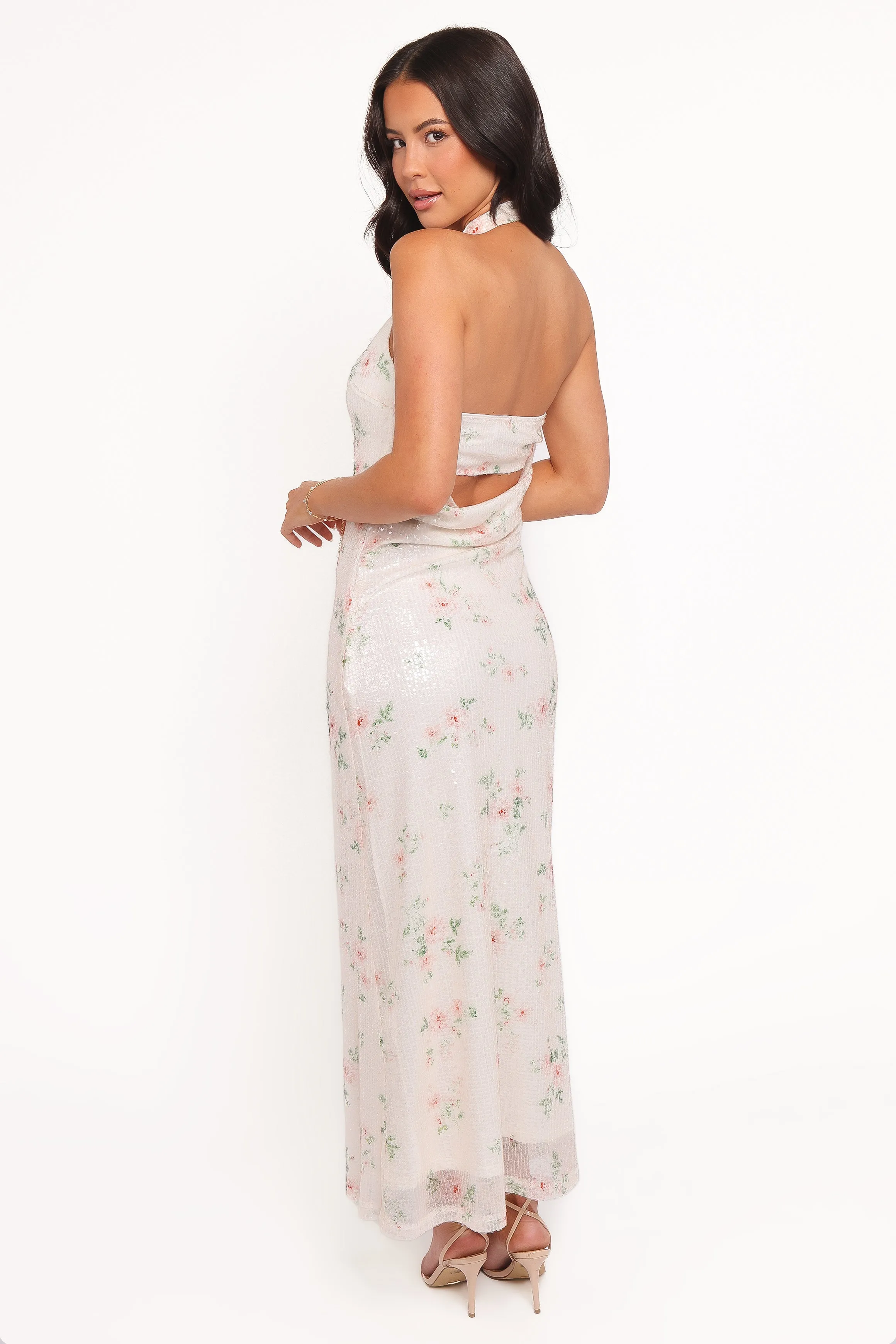 Lunara Maxi Dress - Sequin Floral sold by Petal & Pup product image thumbnail 5