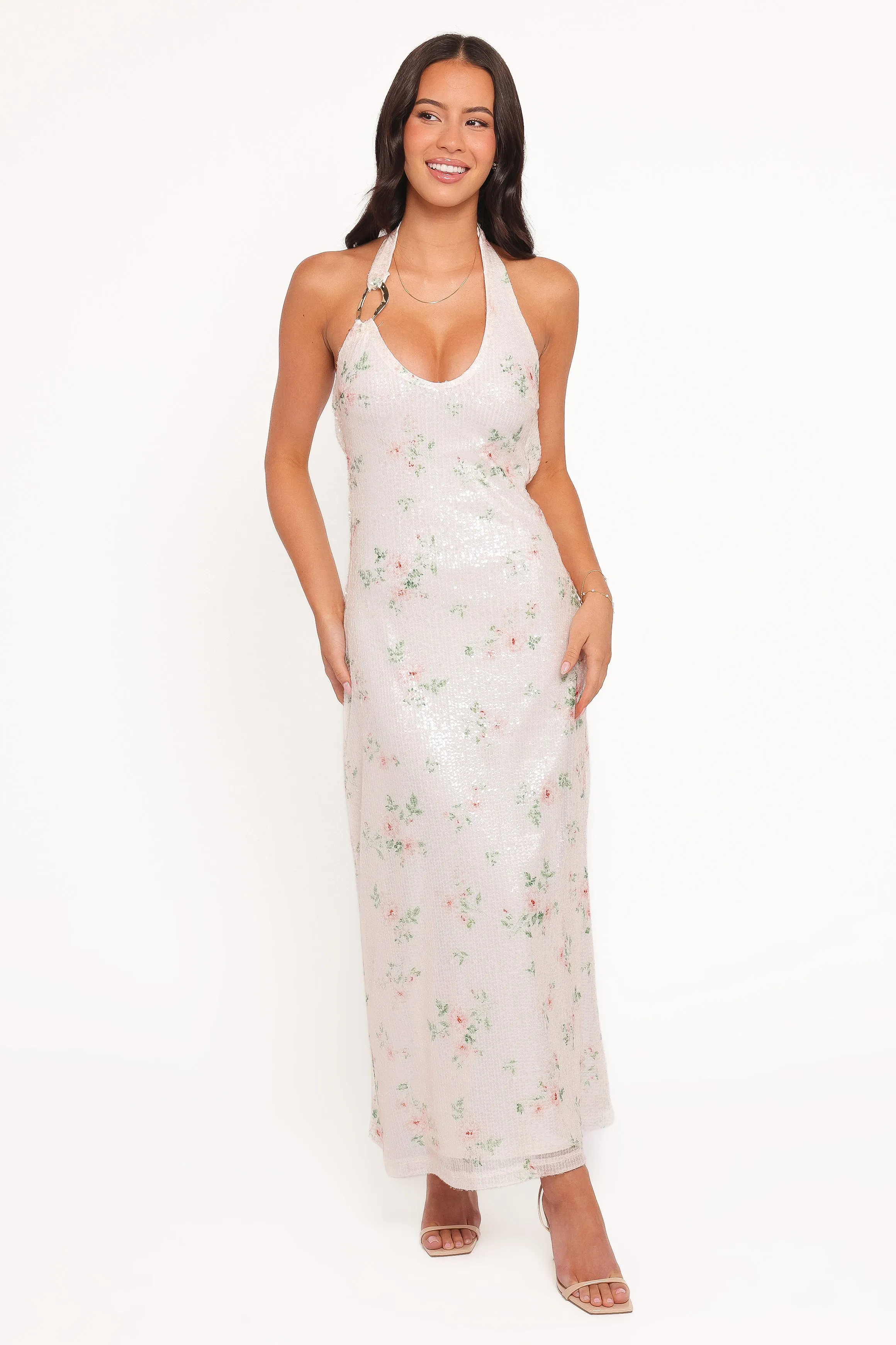 Lunara Maxi Dress - Sequin Floral sold by Petal & Pup product image thumbnail 2