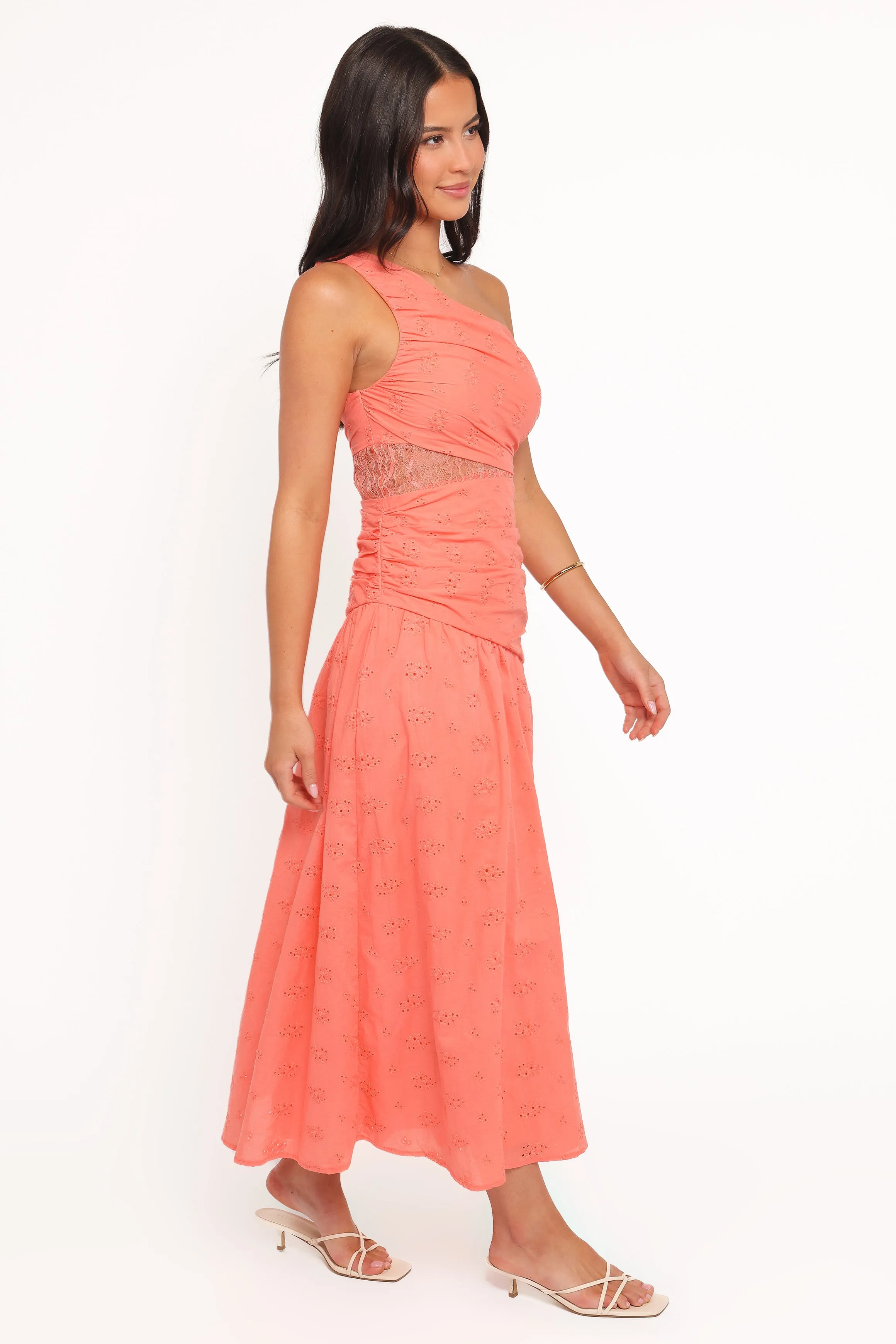 Corinne Maxi Dress - Coral sold by Petal & Pup product image thumbnail 4