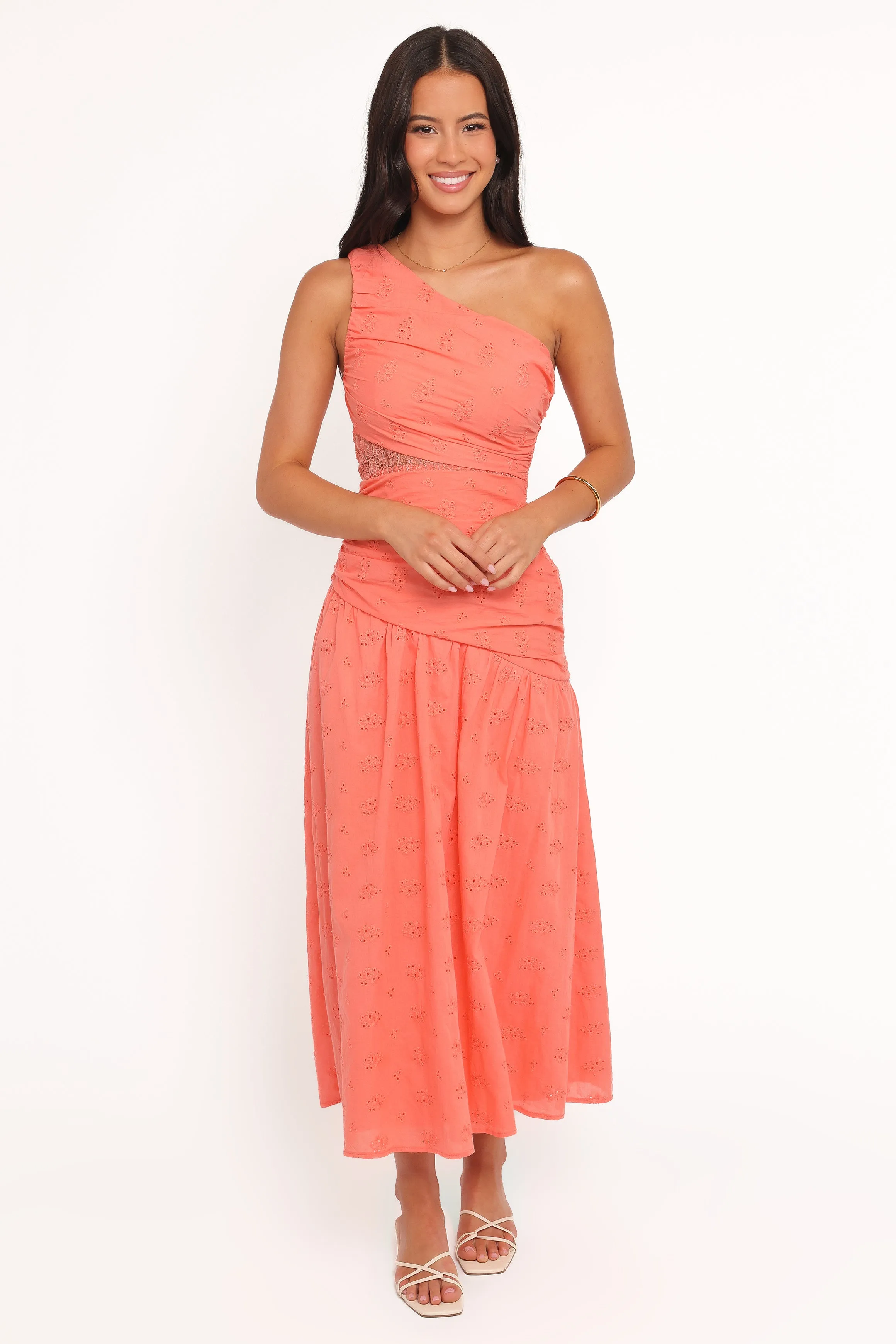 Corinne Maxi Dress - Coral sold by Petal & Pup product image thumbnail 2
