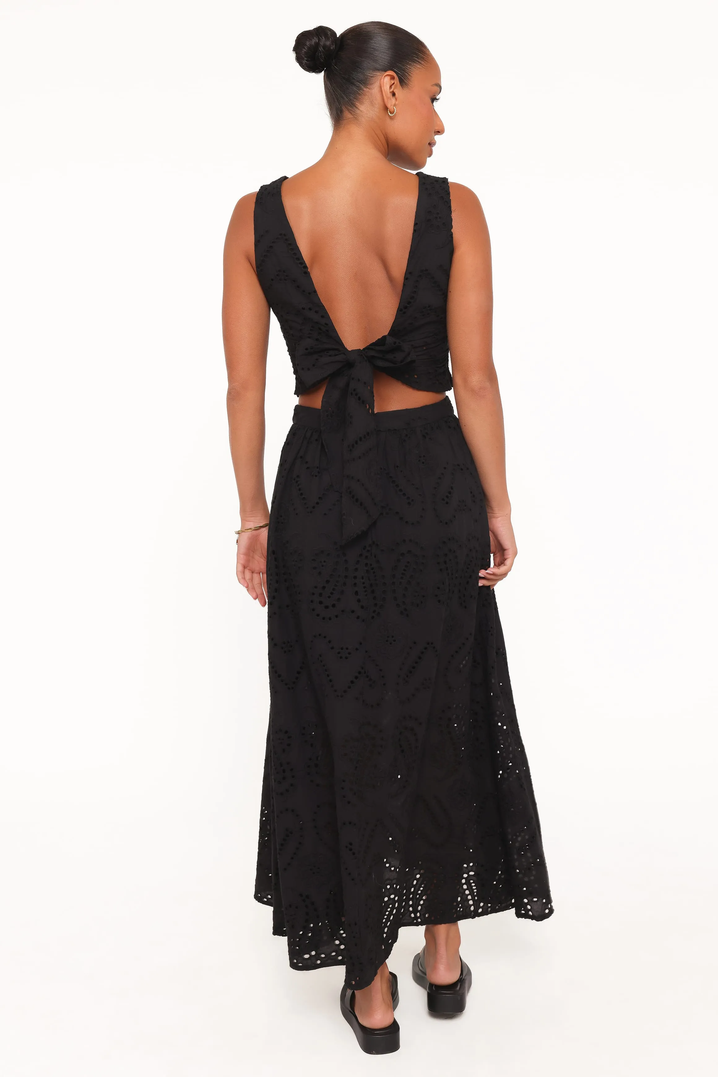 Isabelle Maxi Skirt Set - Black sold by Petal & Pup product image thumbnail 4