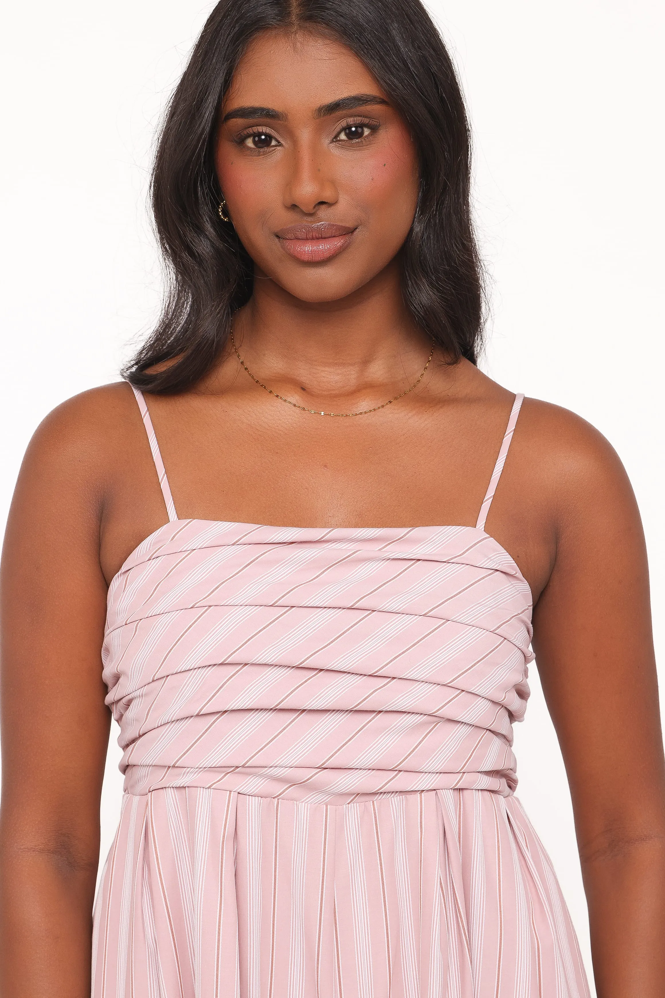 Pricilla Jumpsuit - Pink Stripe sold by Petal & Pup product image thumbnail 5