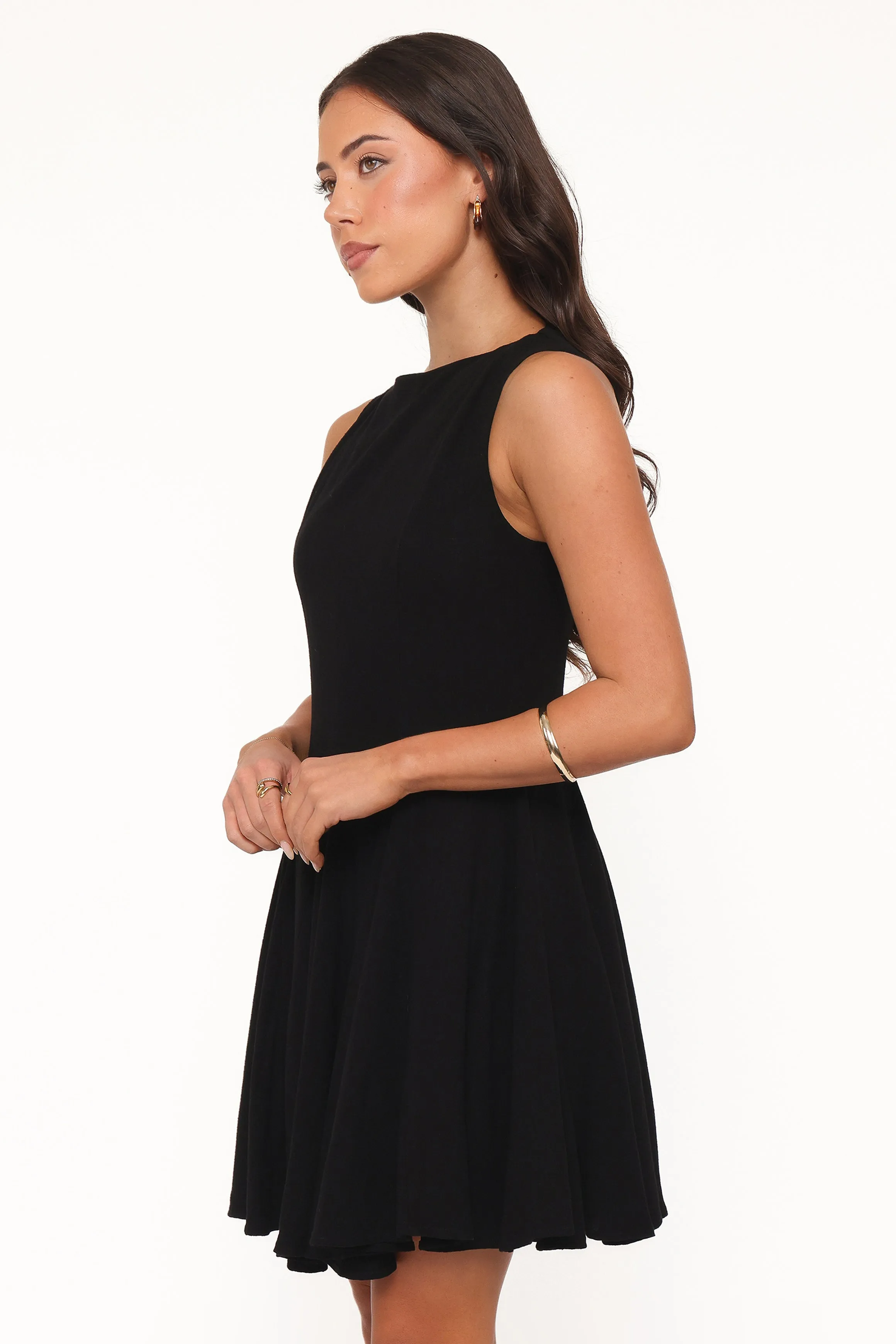 Vanity Mini Dress - Black sold by Petal & Pup product image thumbnail 4