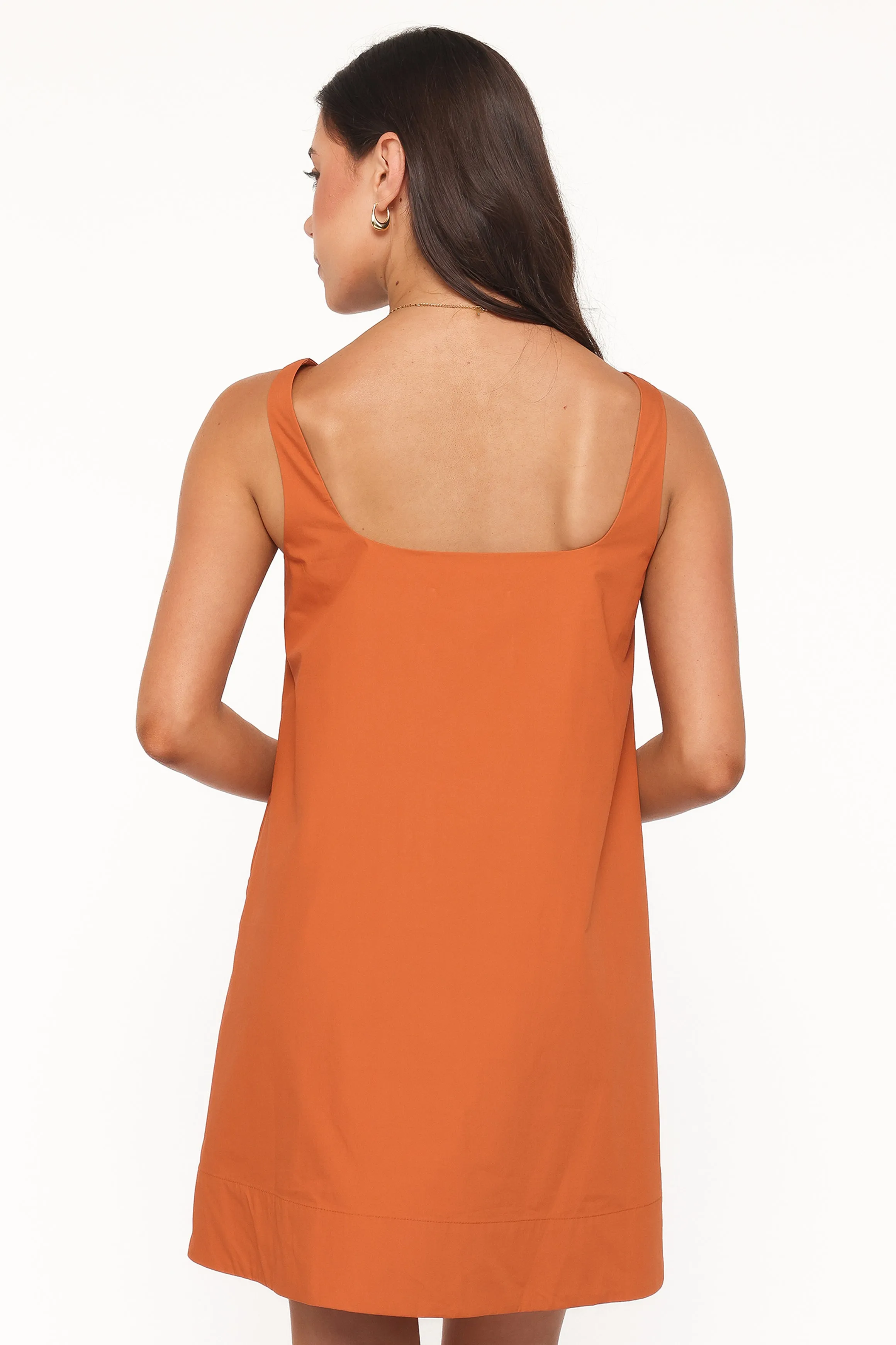 Kora Mini Dress - Brown sold by Petal & Pup product image thumbnail 4