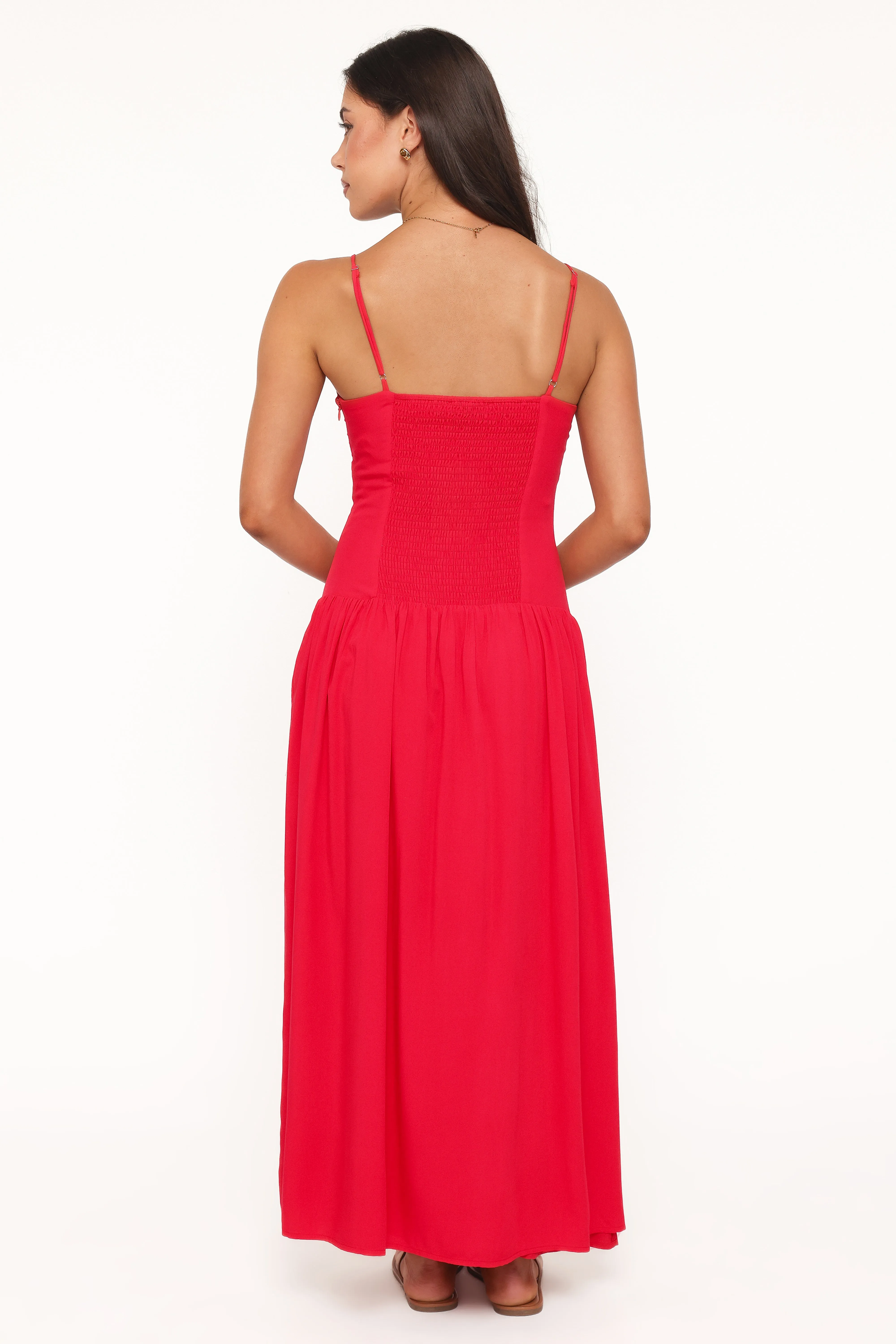 Shanice Maxi Dress - Red sold by Petal & Pup product image thumbnail 5