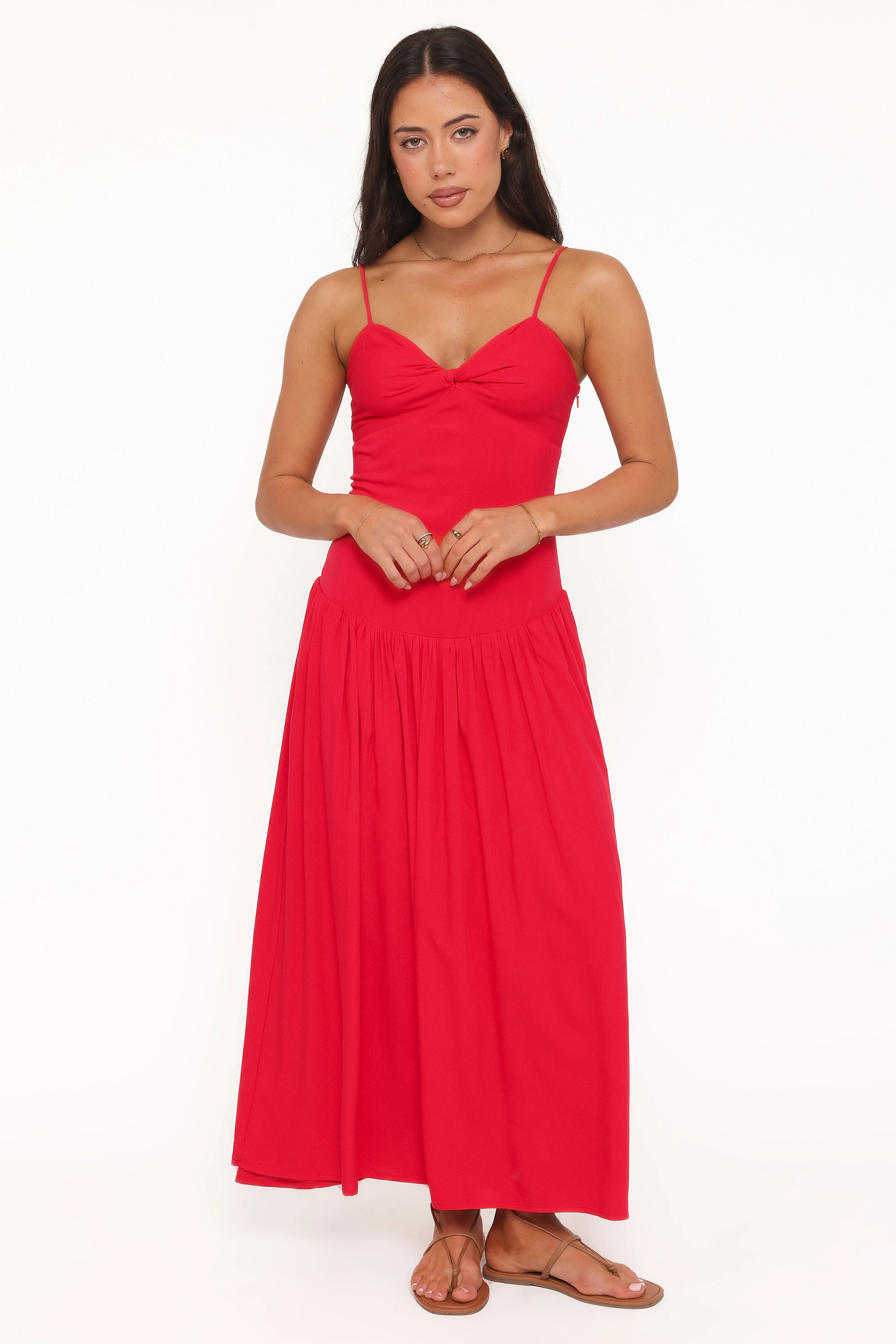 Shanice Maxi Dress - Red sold by Petal & Pup product image thumbnail 2