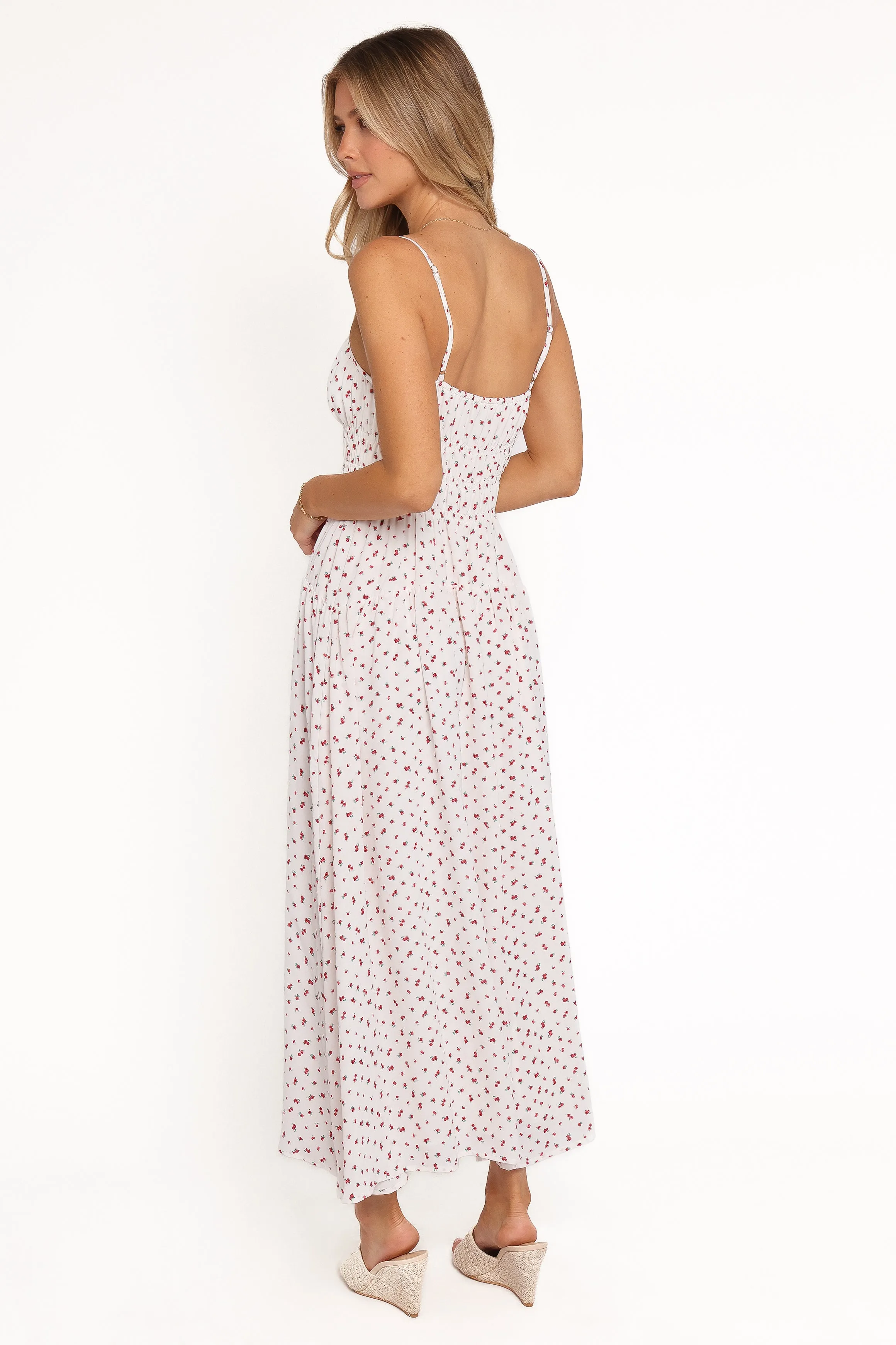 Brittany Maxi Dress - Red Floral sold by Petal & Pup product image thumbnail 5