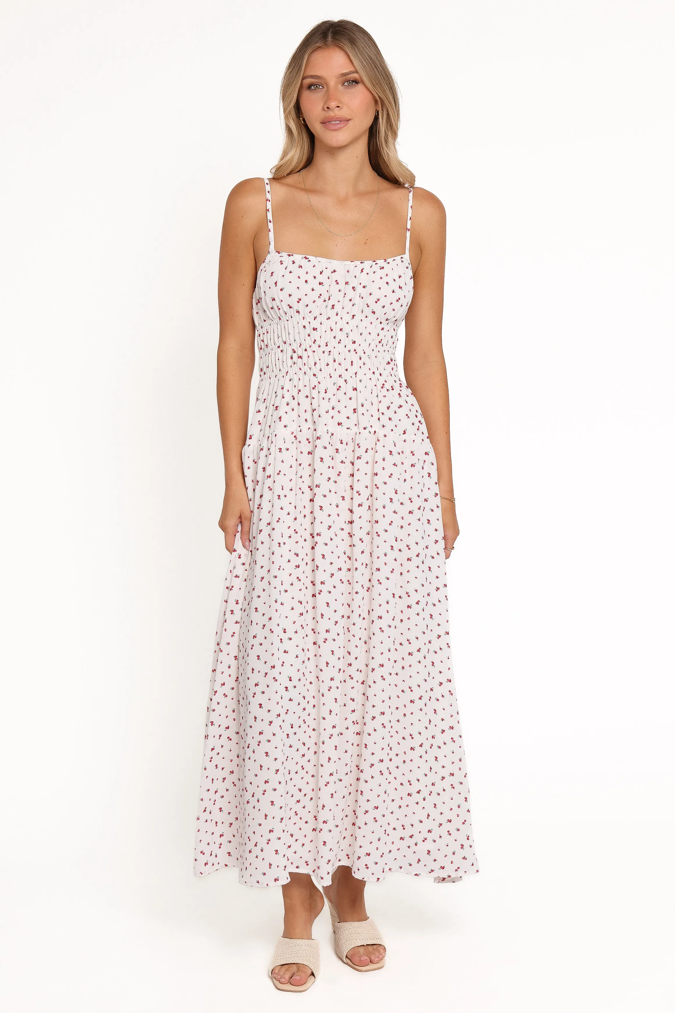 Brittany Maxi Dress - Red Floral sold by Petal & Pup product image thumbnail 3