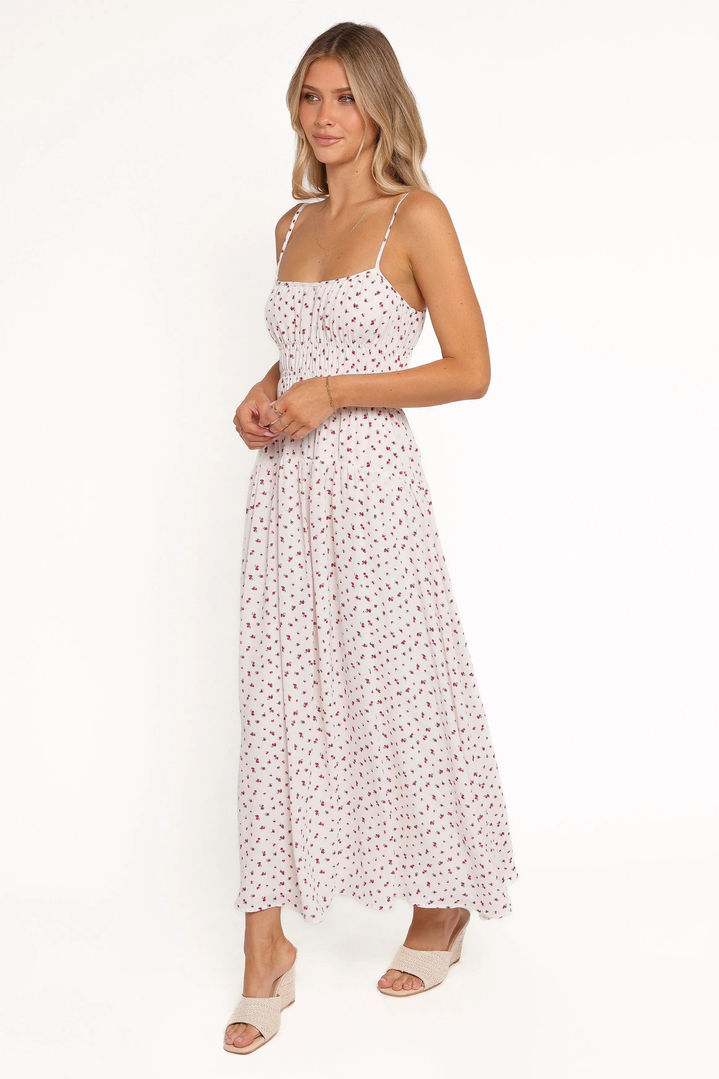 Brittany Maxi Dress - Red Floral sold by Petal & Pup product image thumbnail 4