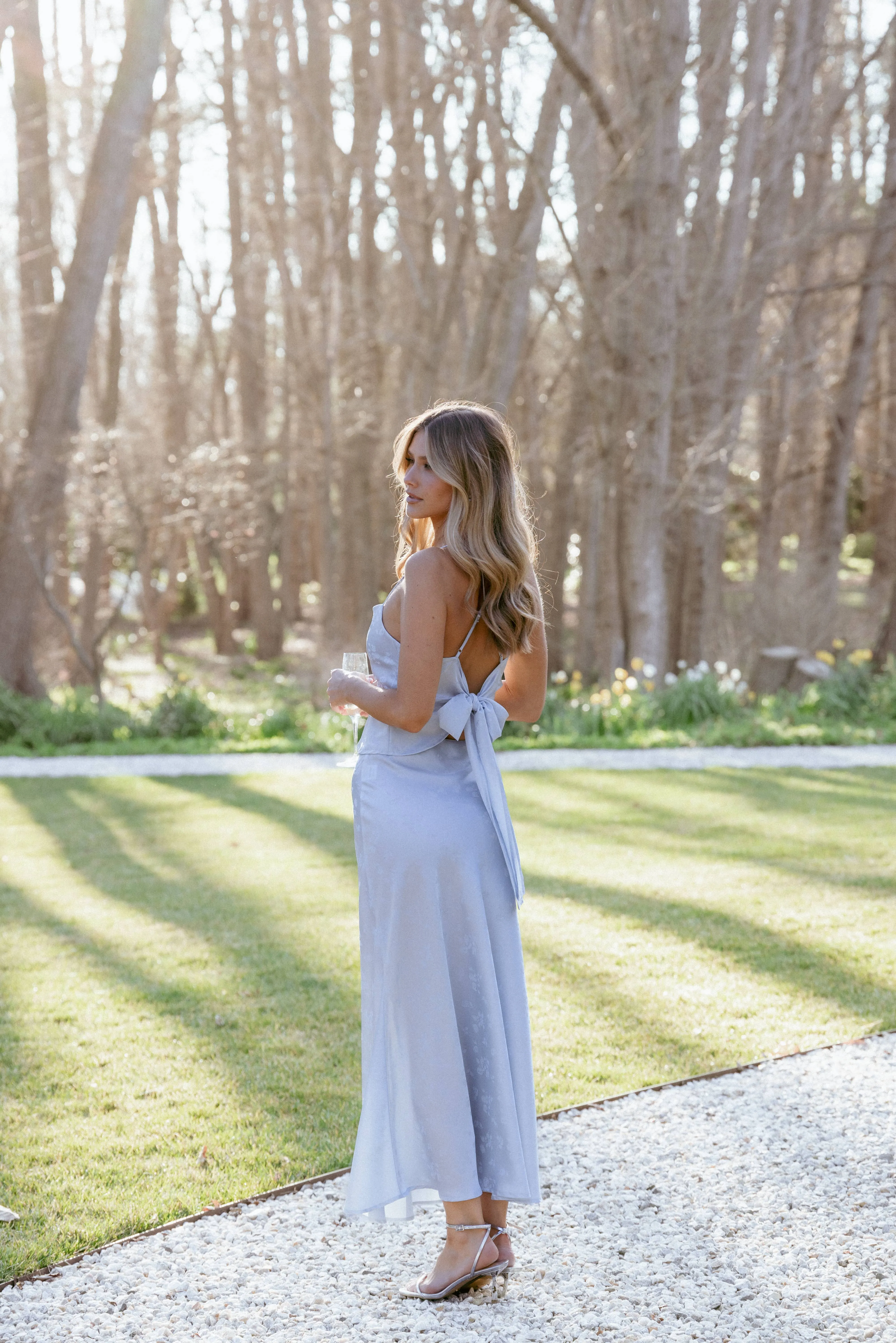 Belle Two Piece Set - Pale Blue sold by Petal & Pup