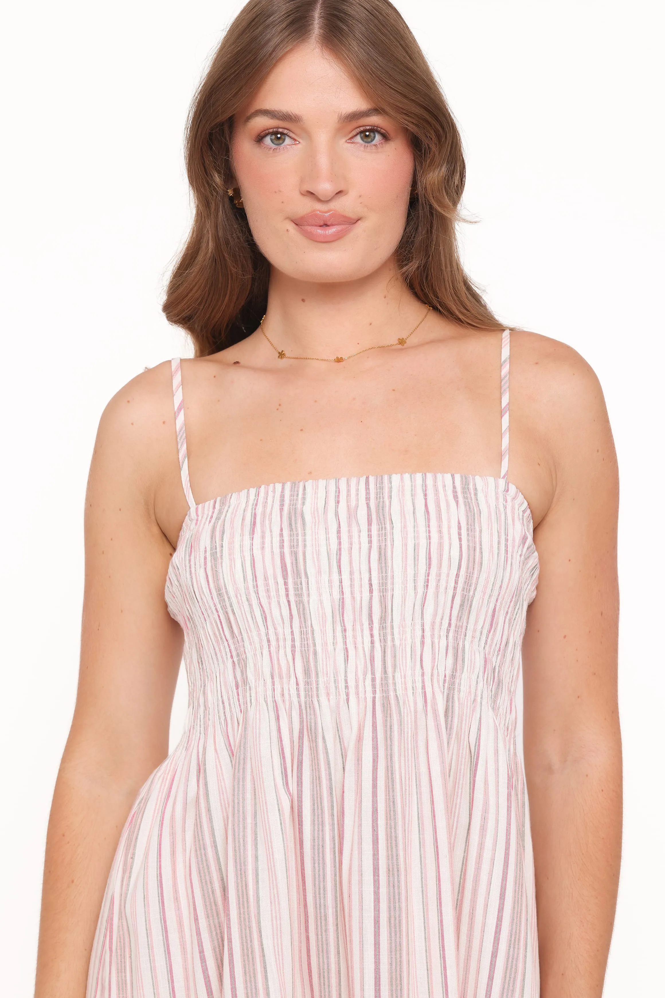 Bindy Maxi Dress - Pink Stripe sold by Petal & Pup product image thumbnail 2