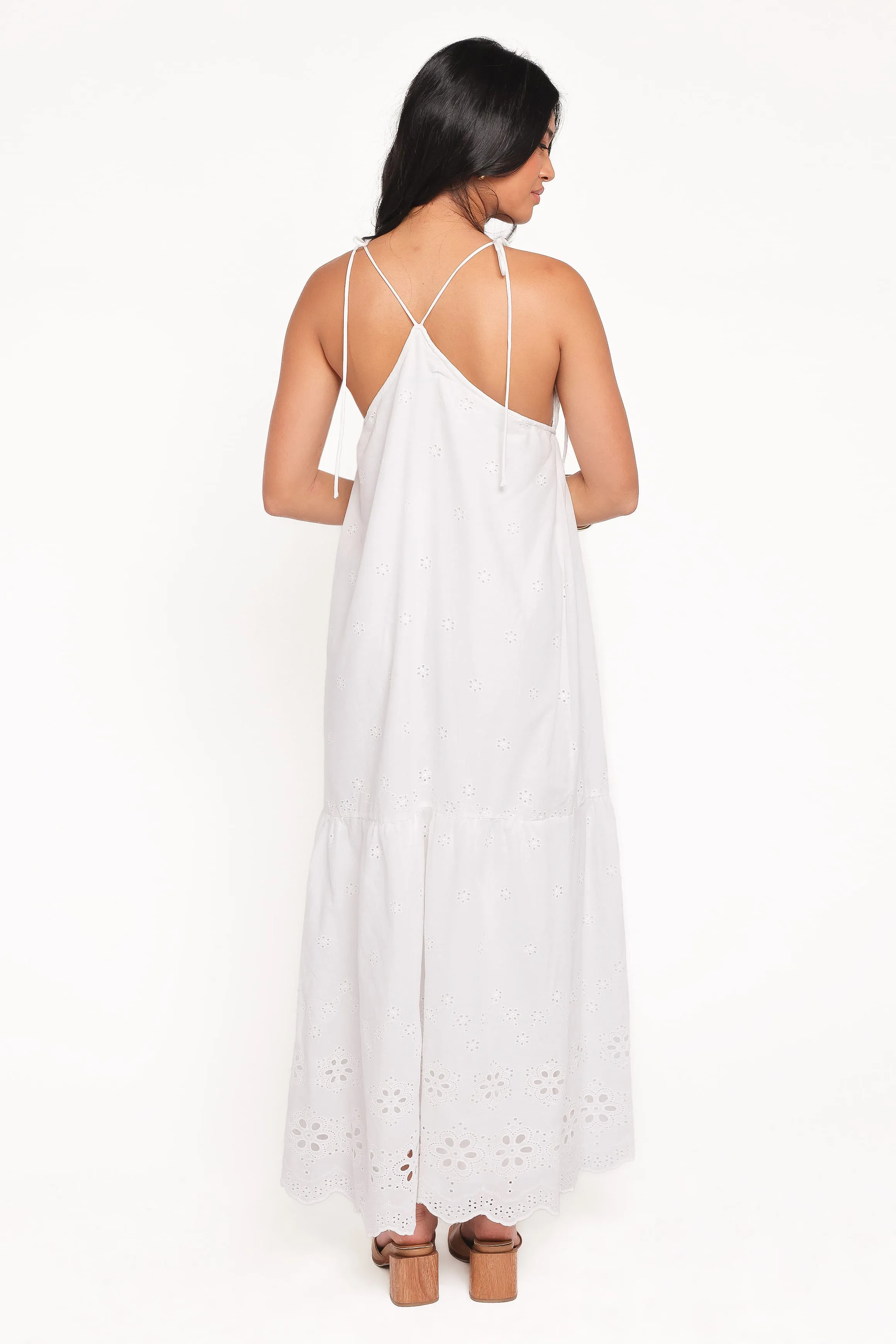 Sharlice Maxi Dress - White sold by Petal & Pup product image thumbnail 4