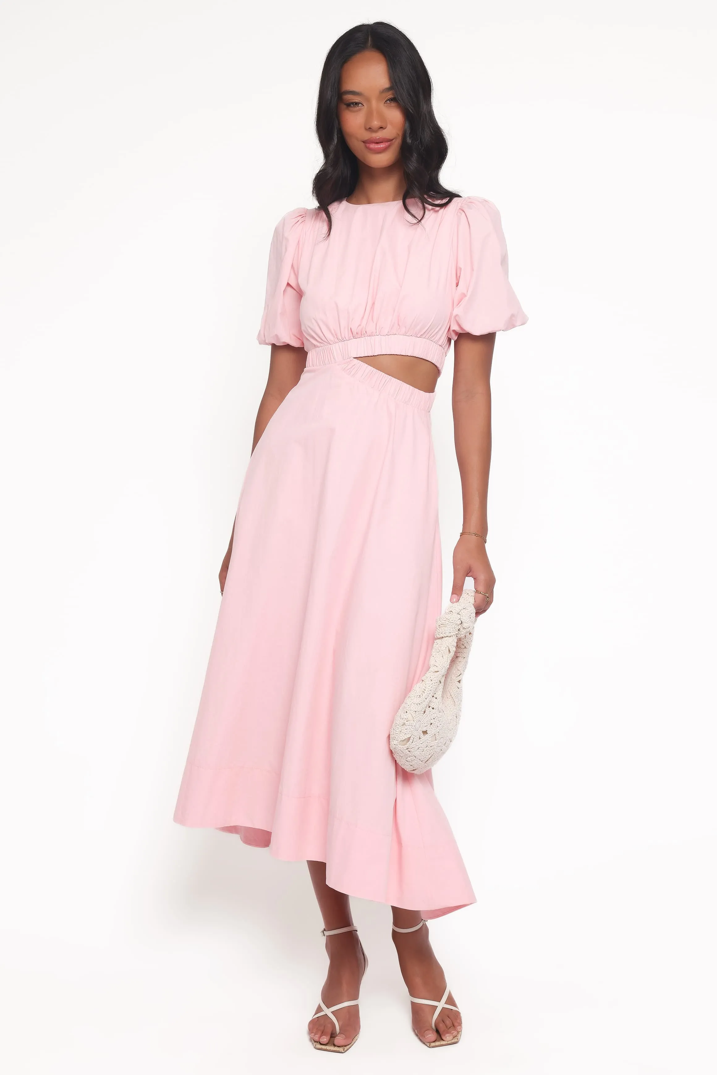 Aminah Puff Sleeve Dress - Pink sold by Petal & Pup product image thumbnail 2