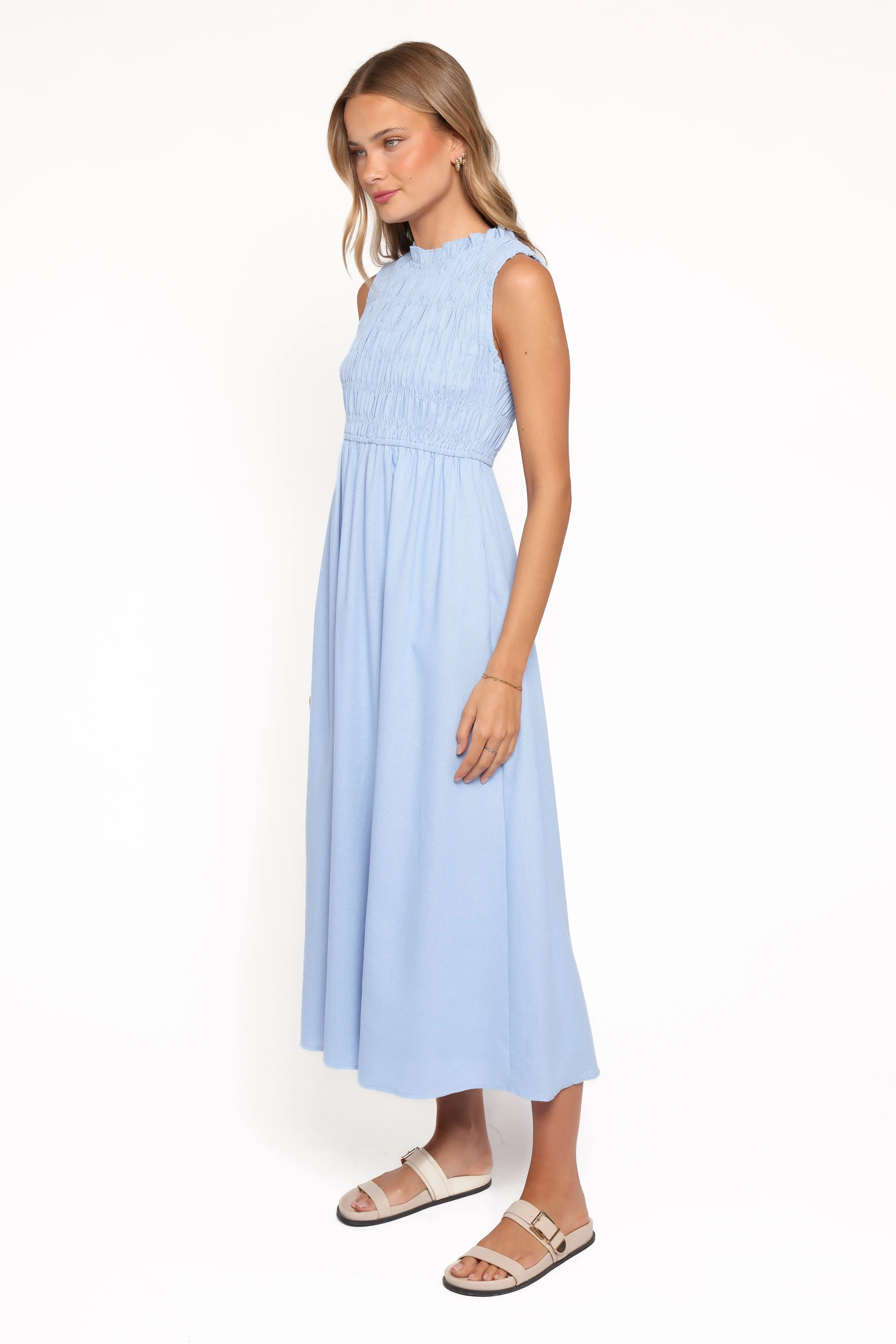 Lanna Maxi Dress - Blue sold by Petal & Pup product image thumbnail 4