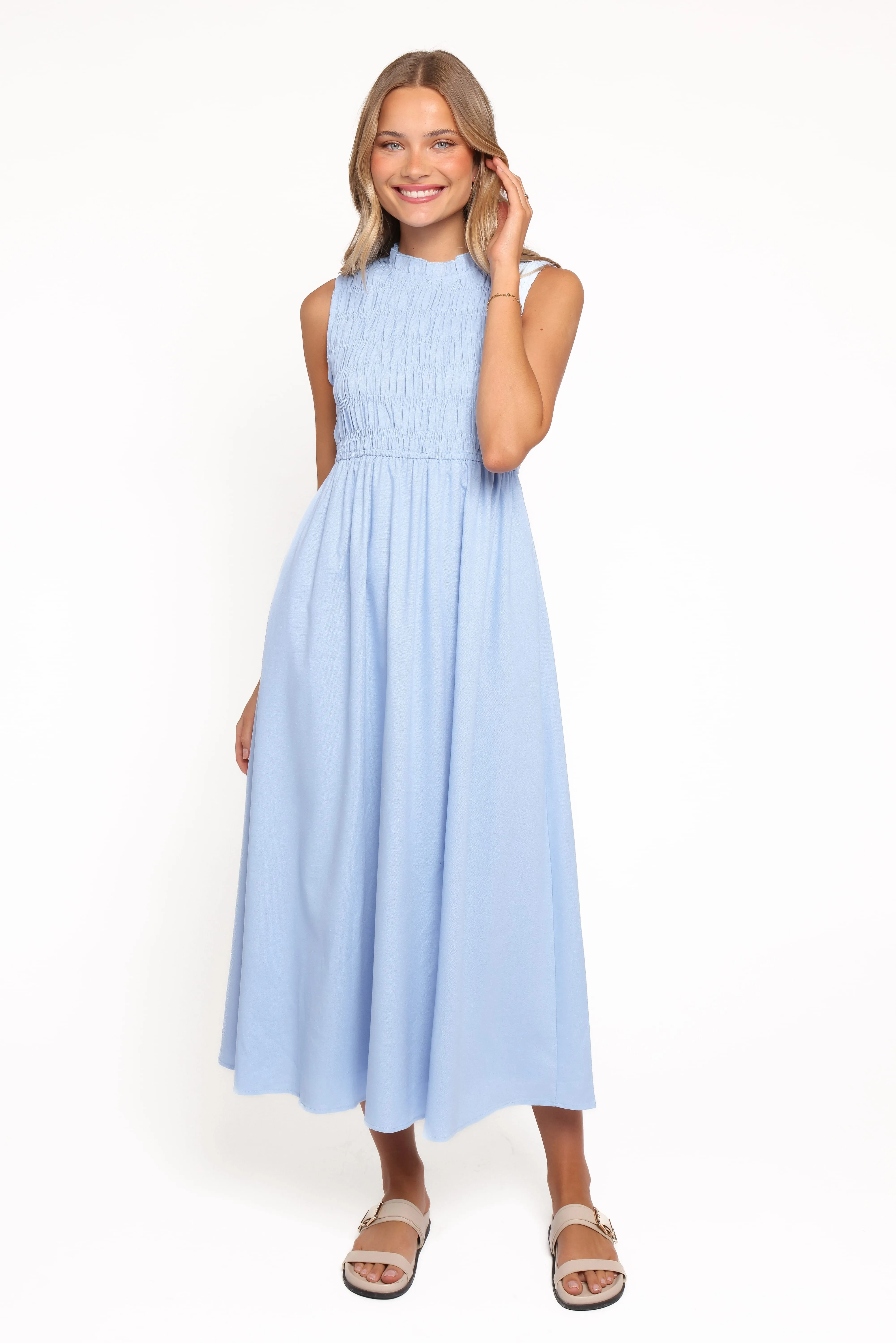 Lanna Maxi Dress - Blue sold by Petal & Pup product image thumbnail 2