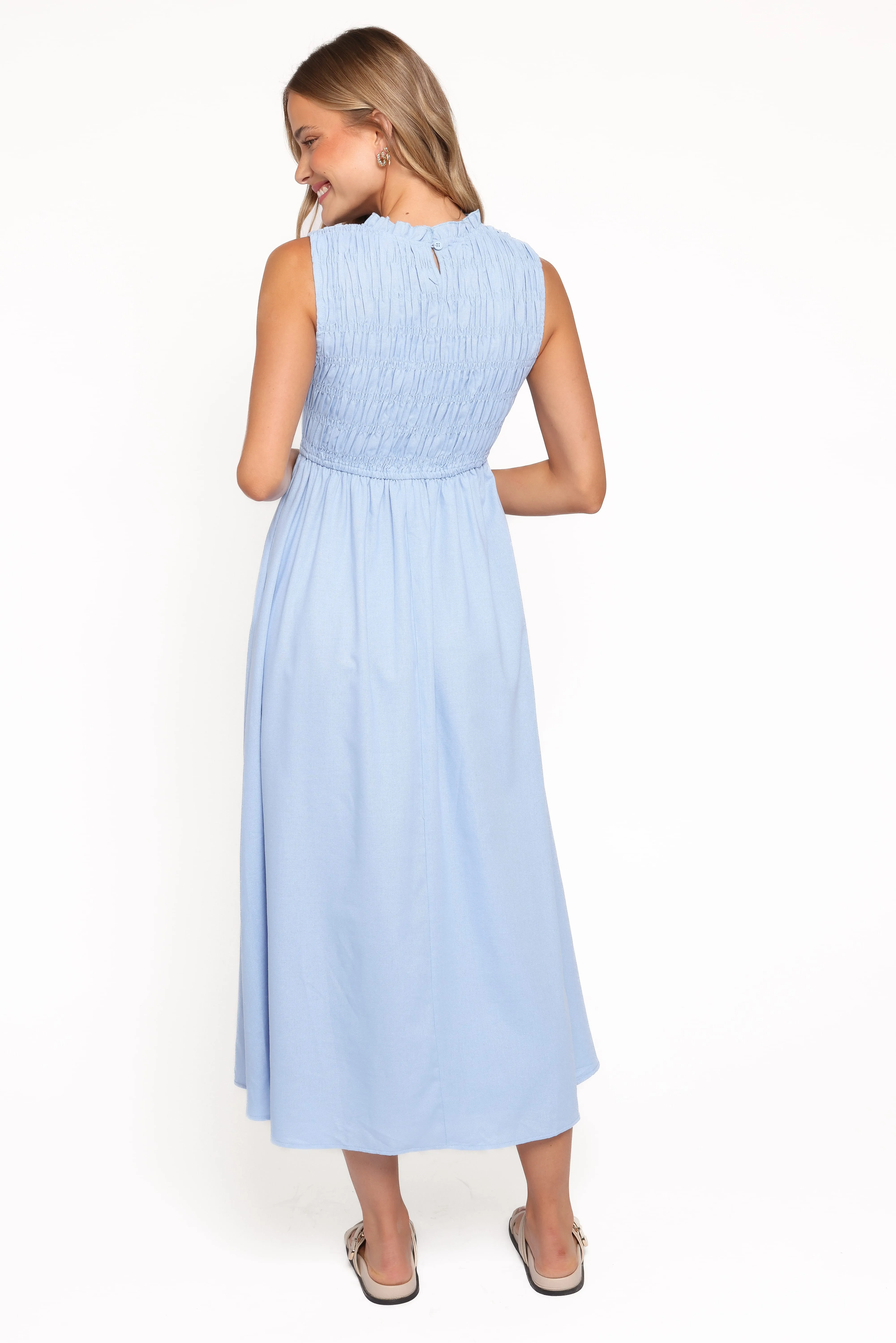 Lanna Maxi Dress - Blue sold by Petal & Pup product image thumbnail 5