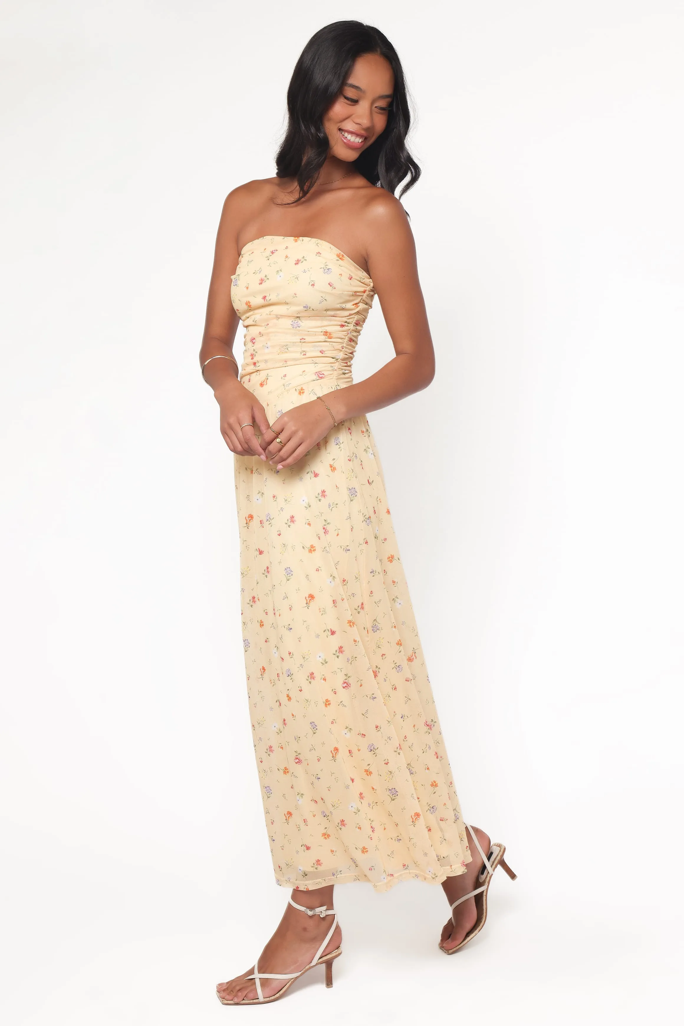 Calypso Maxi Dress - Yellow Meadow sold by Petal & Pup product image thumbnail 4