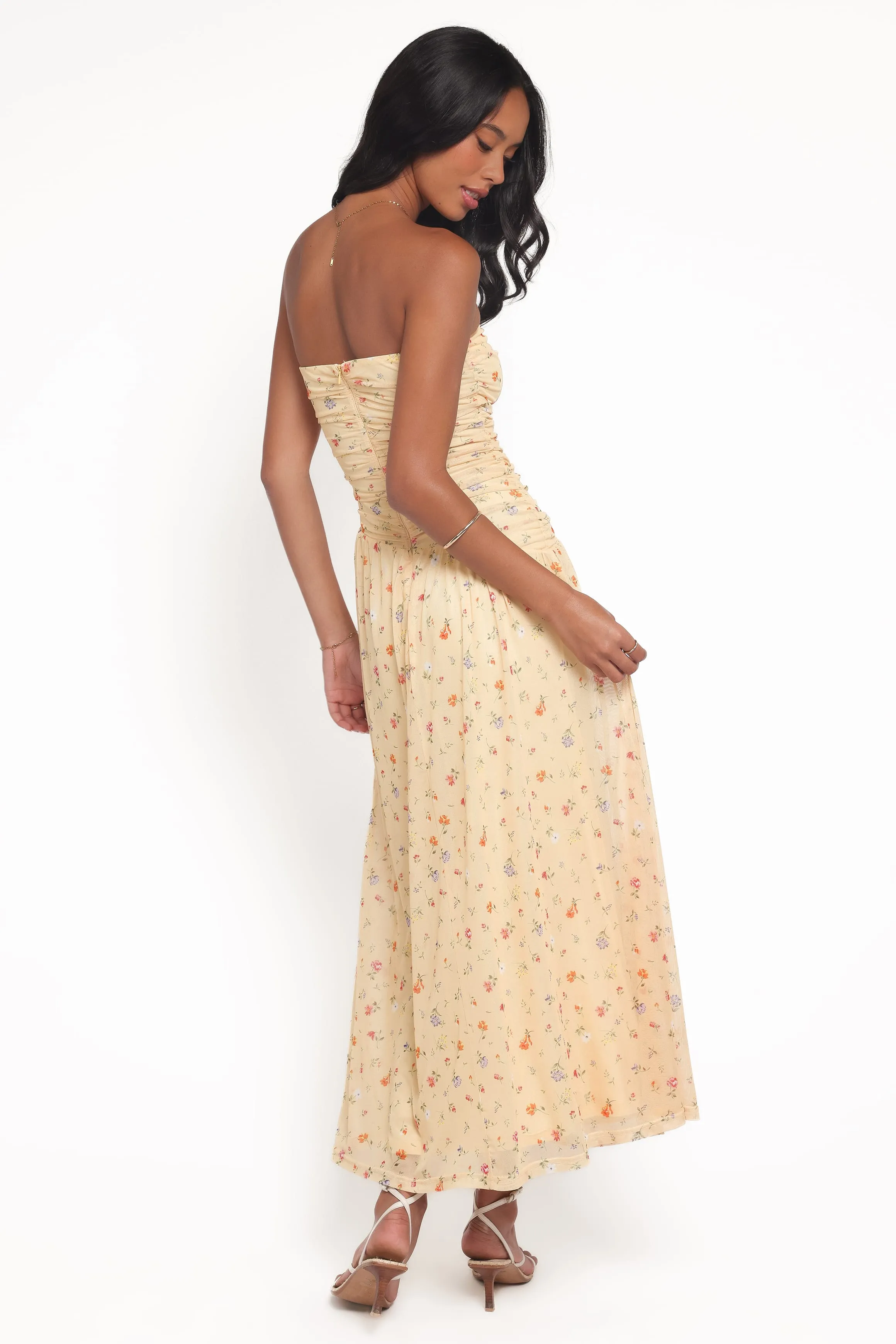 Calypso Maxi Dress - Yellow Meadow sold by Petal & Pup product image thumbnail 5