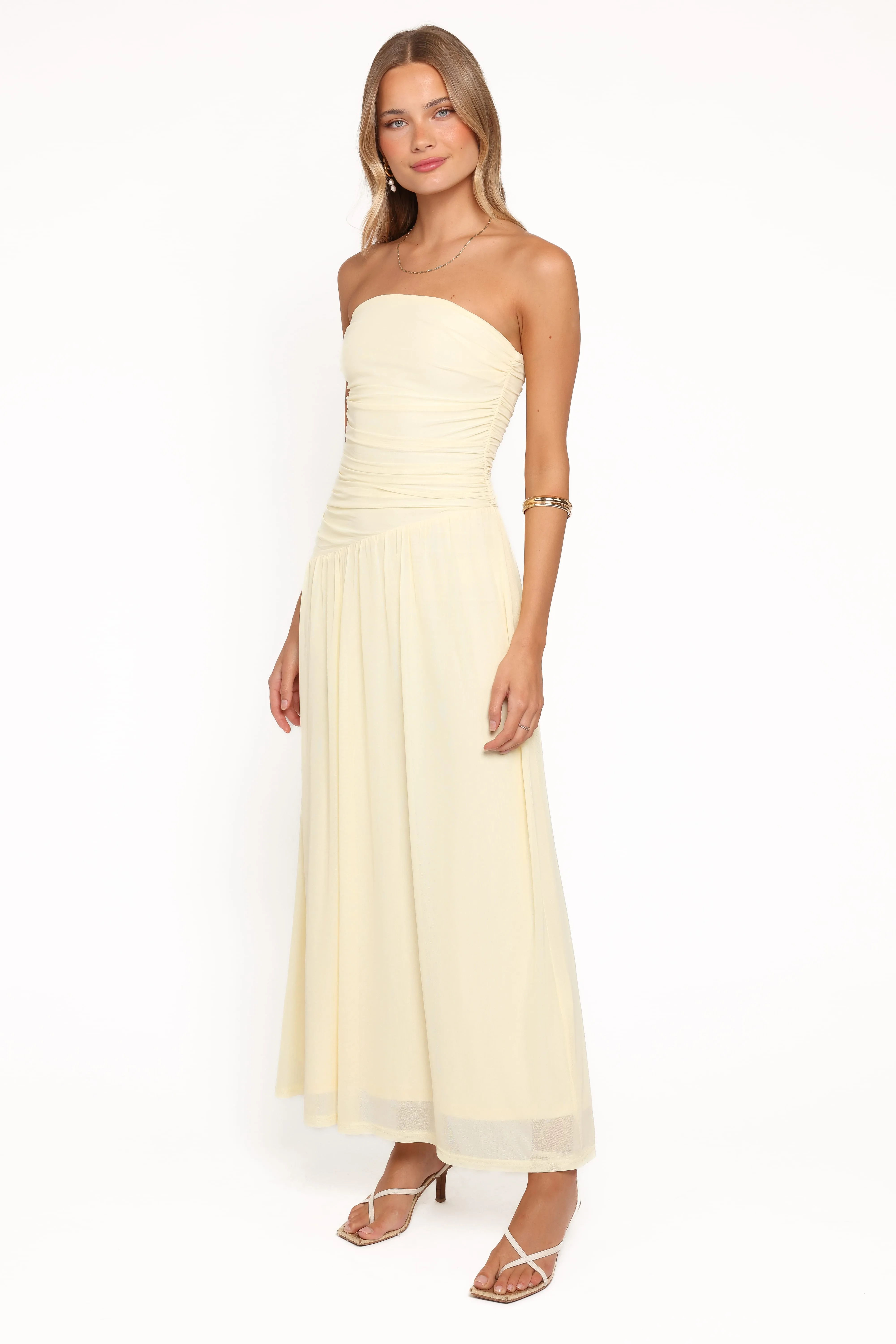Calypso Maxi Dress - Butter Yellow sold by Petal & Pup product image thumbnail 4