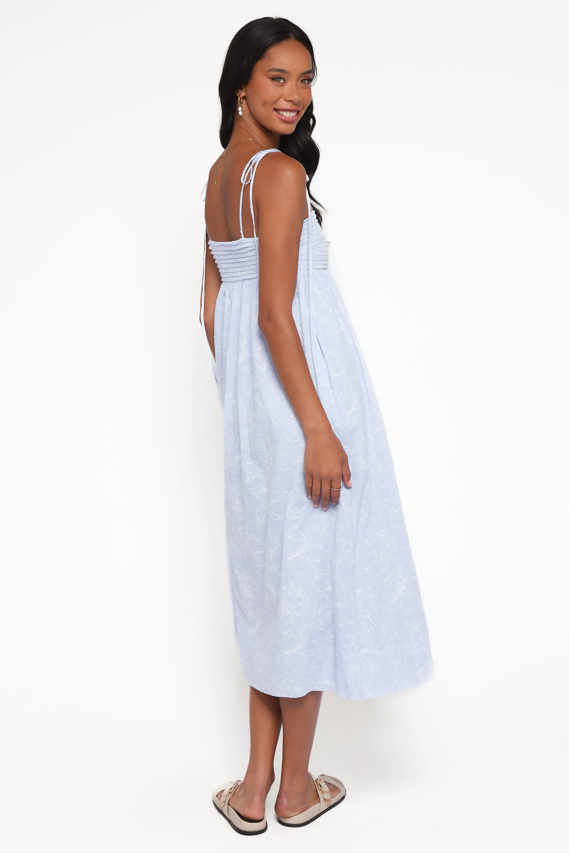 Ashtyn Maxi Dress - Cornflower Blue sold by Petal & Pup product image thumbnail 5