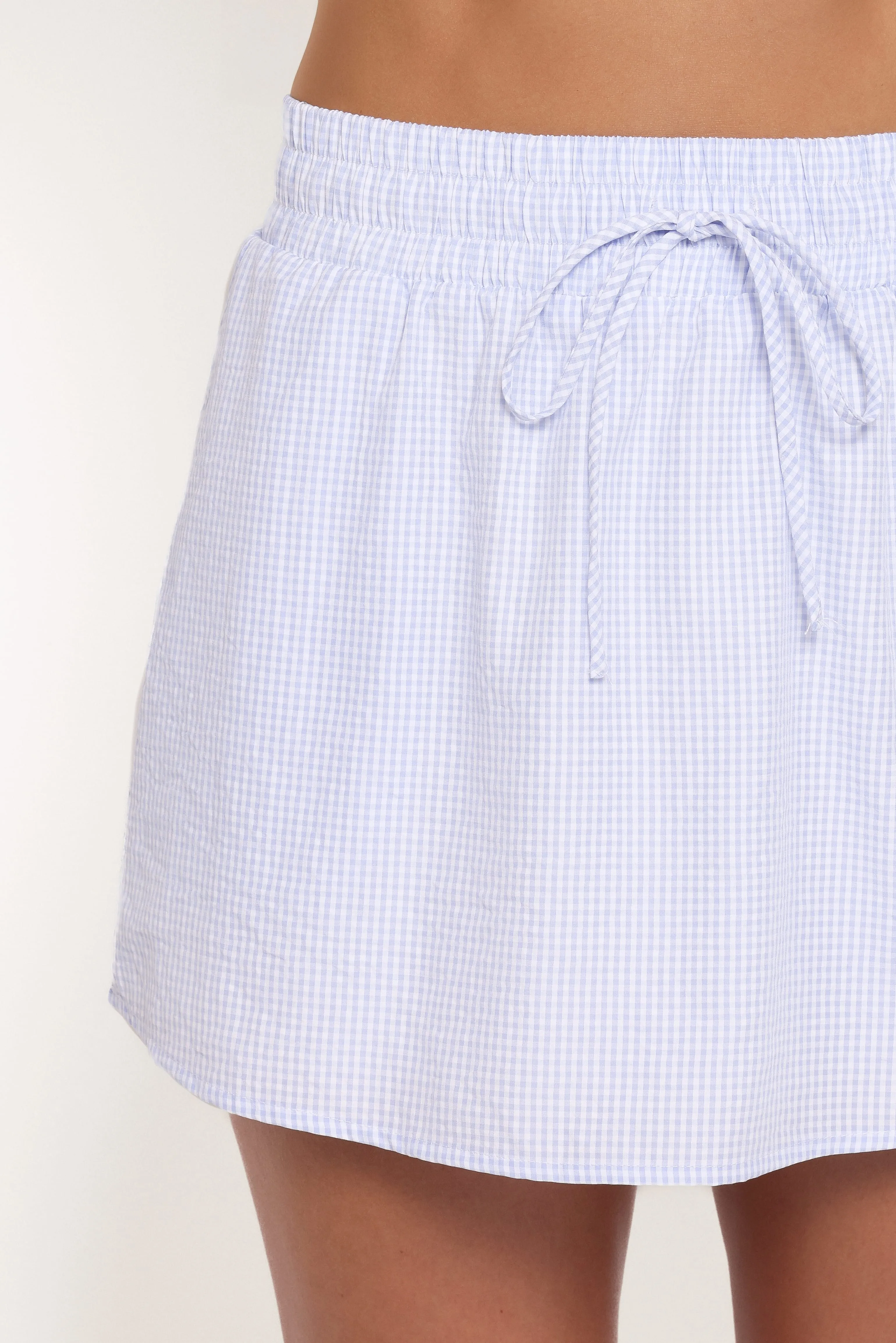 Luna Skirt Set - Blue Gingham sold by Petal & Pup product image thumbnail 4
