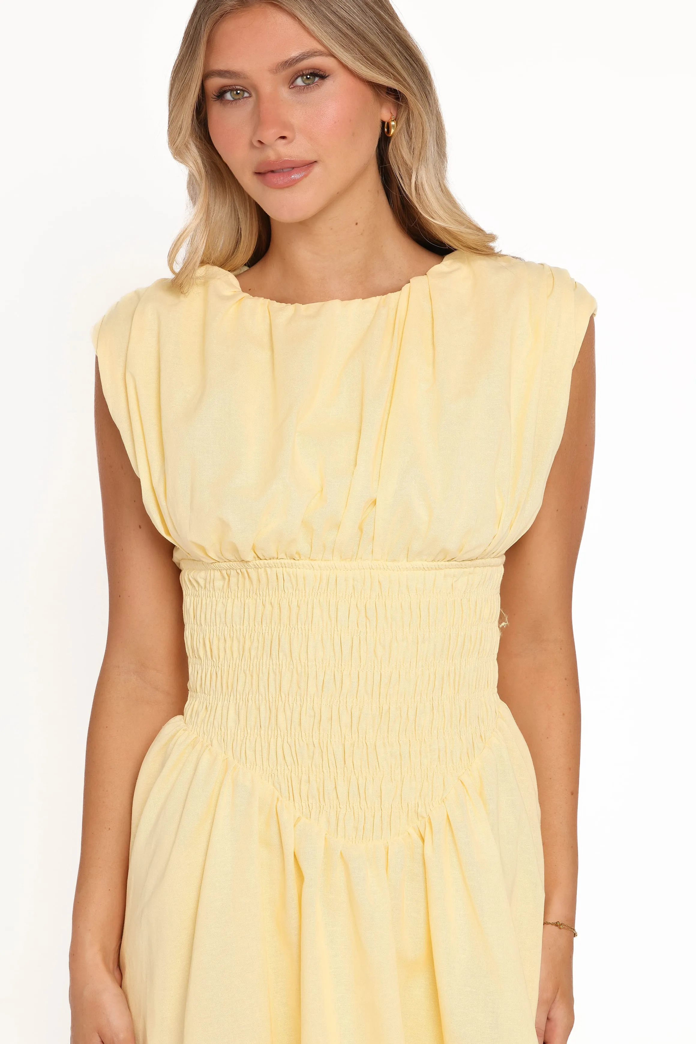 Ziva Mini Dress - Yellow sold by Petal & Pup product image thumbnail 2
