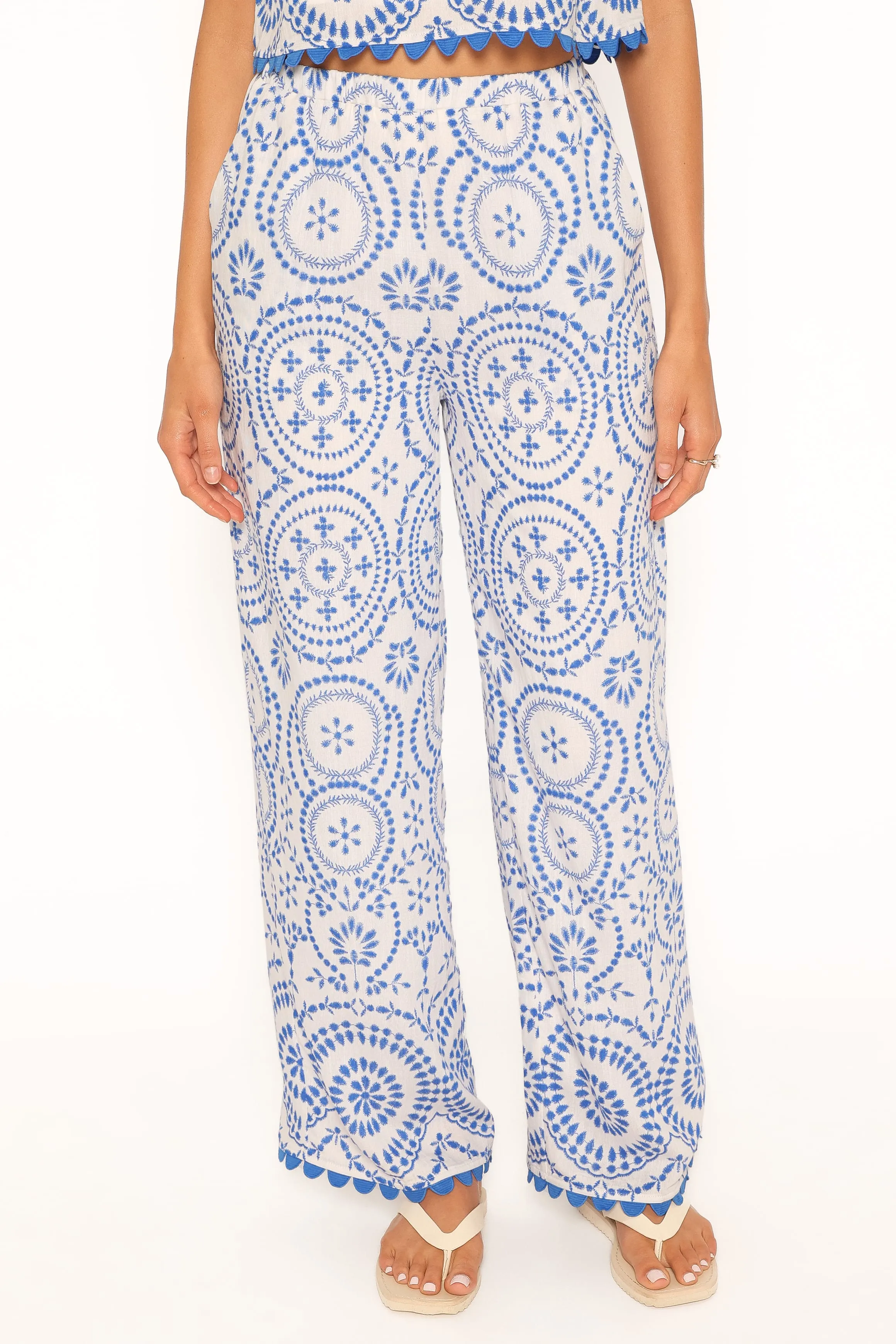 Felicia Pant Set - Blue Tile sold by Petal & Pup product image thumbnail 5