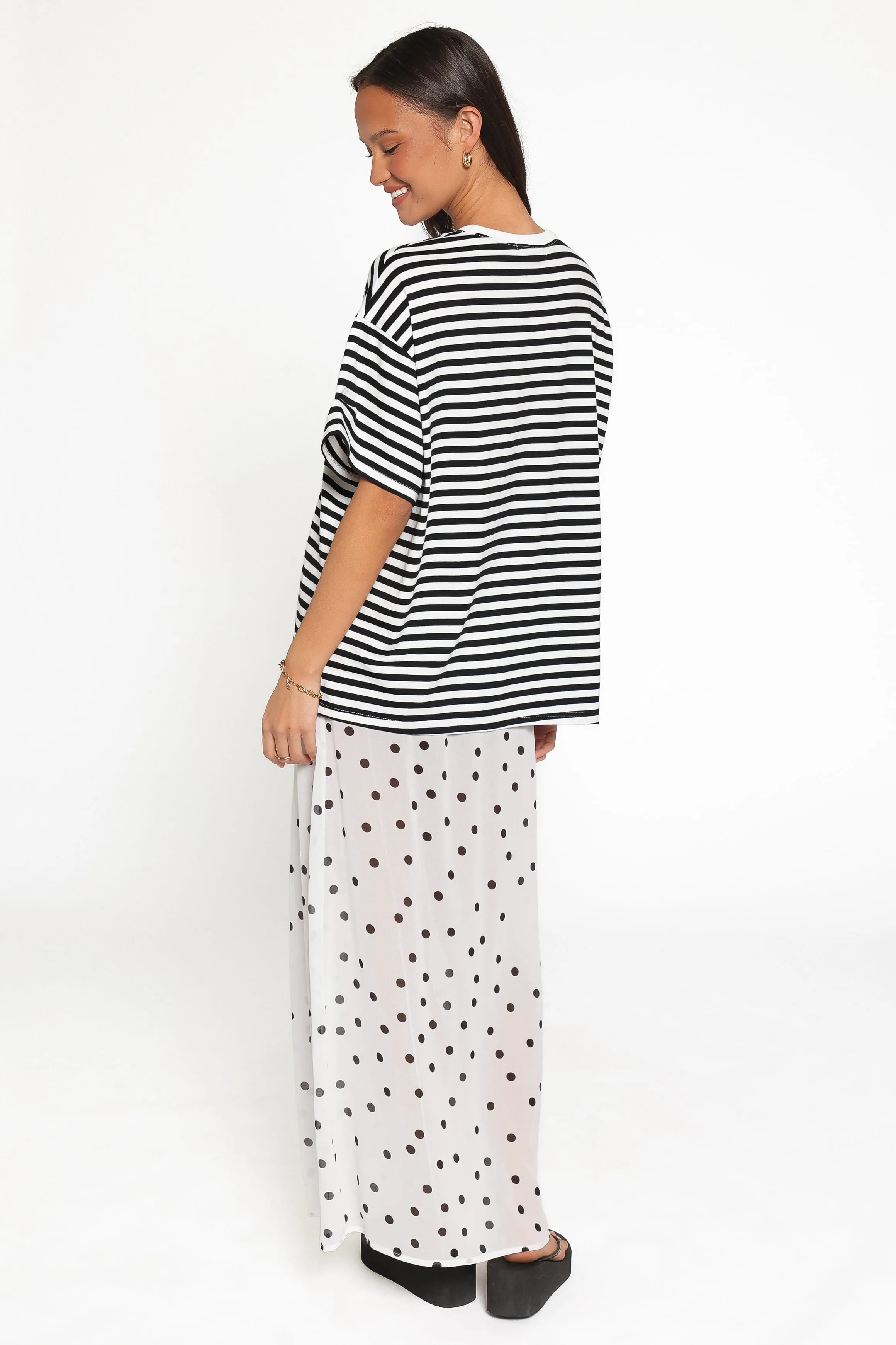 Tammi Skirt Set - White Black sold by Petal & Pup product image thumbnail 3