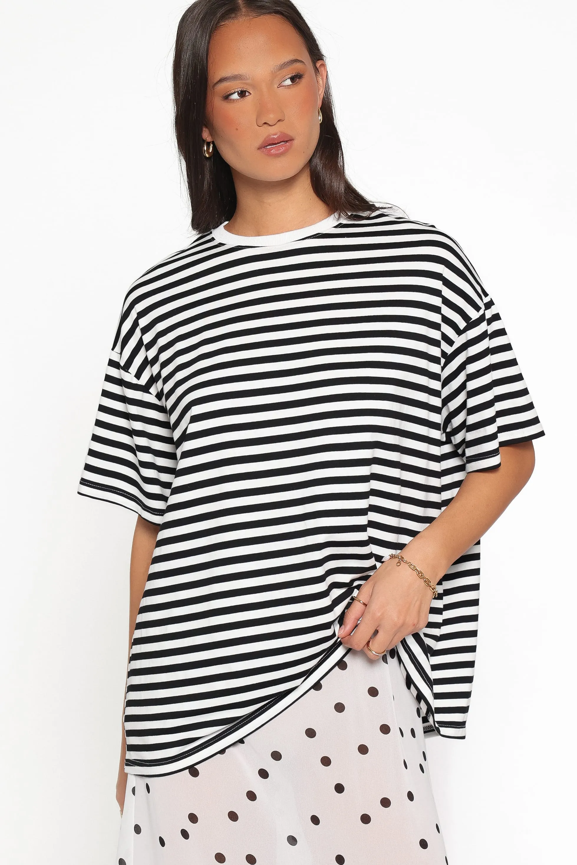 Tammi Skirt Set - White Black sold by Petal & Pup product image thumbnail 2