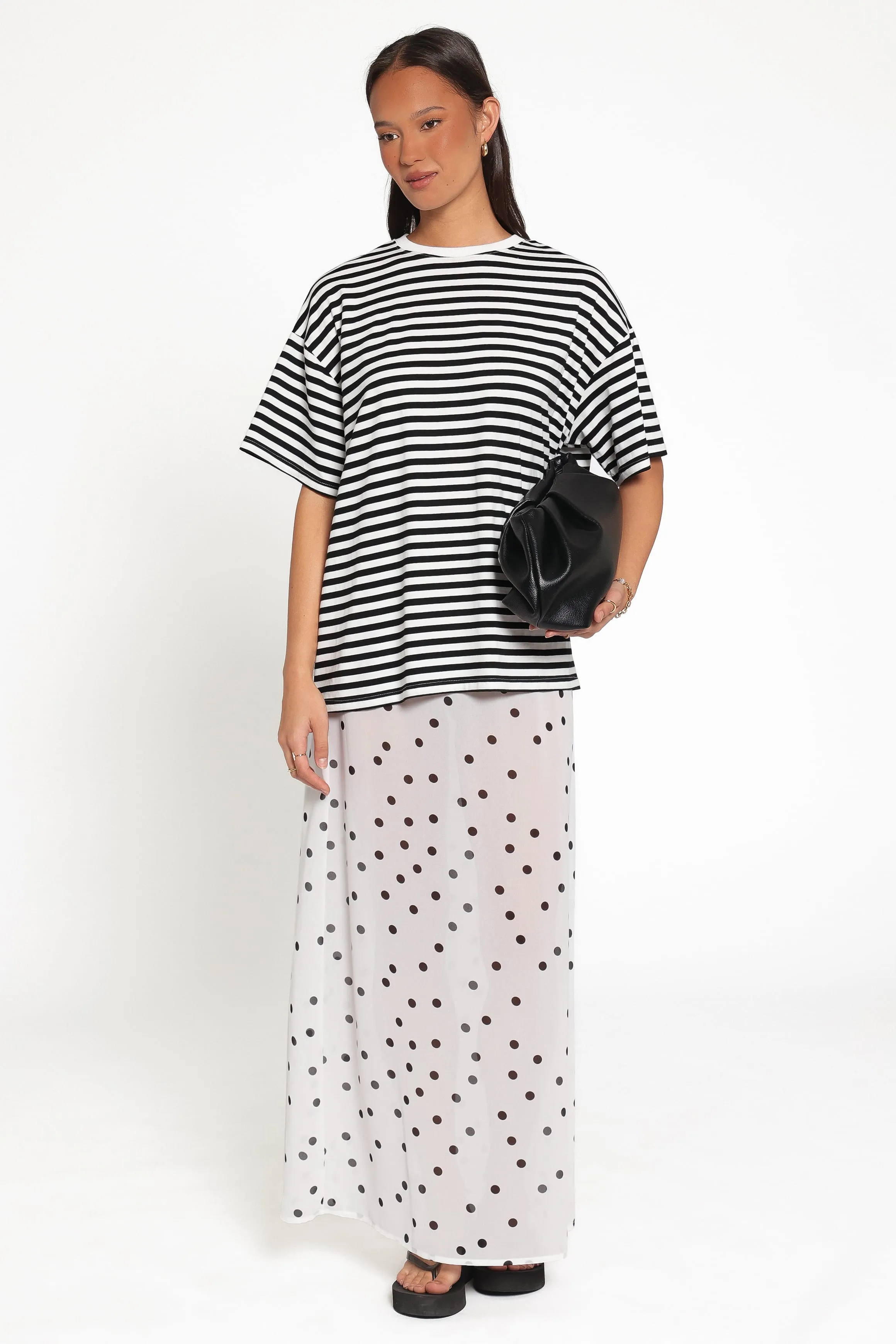 Tammi Skirt Set - White Black sold by Petal & Pup product image thumbnail 5