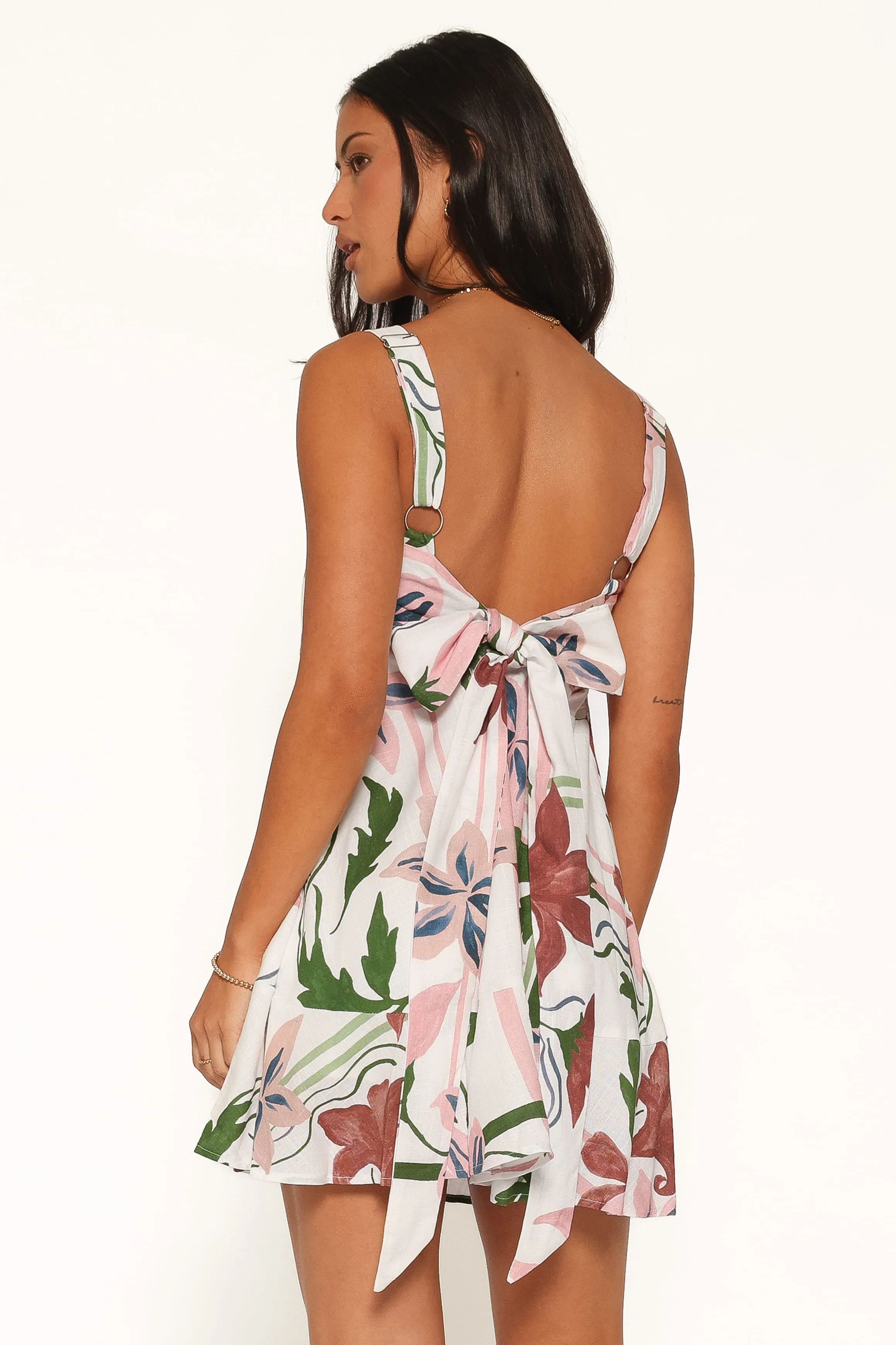 Farlie Mini Dress - Pink Floral sold by Petal & Pup product image thumbnail 4