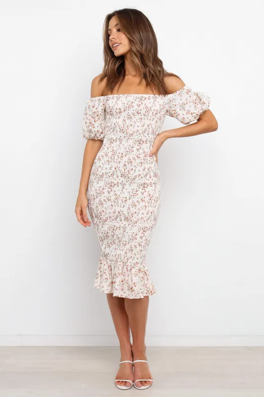 Vanna Dress - Ivory made by Petal & Pup