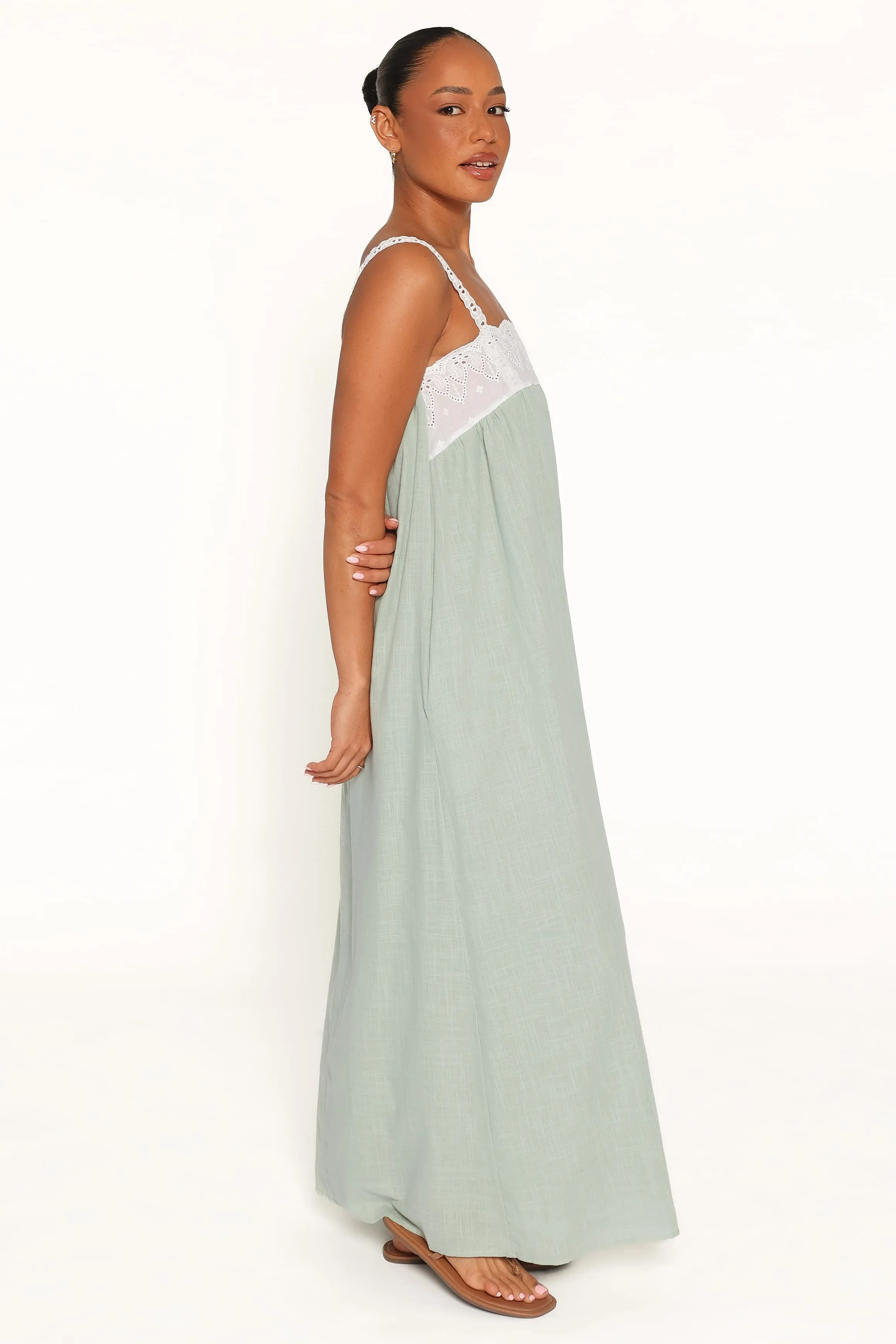 Darlington Maxi Dress - Green sold by Petal & Pup product image thumbnail 3