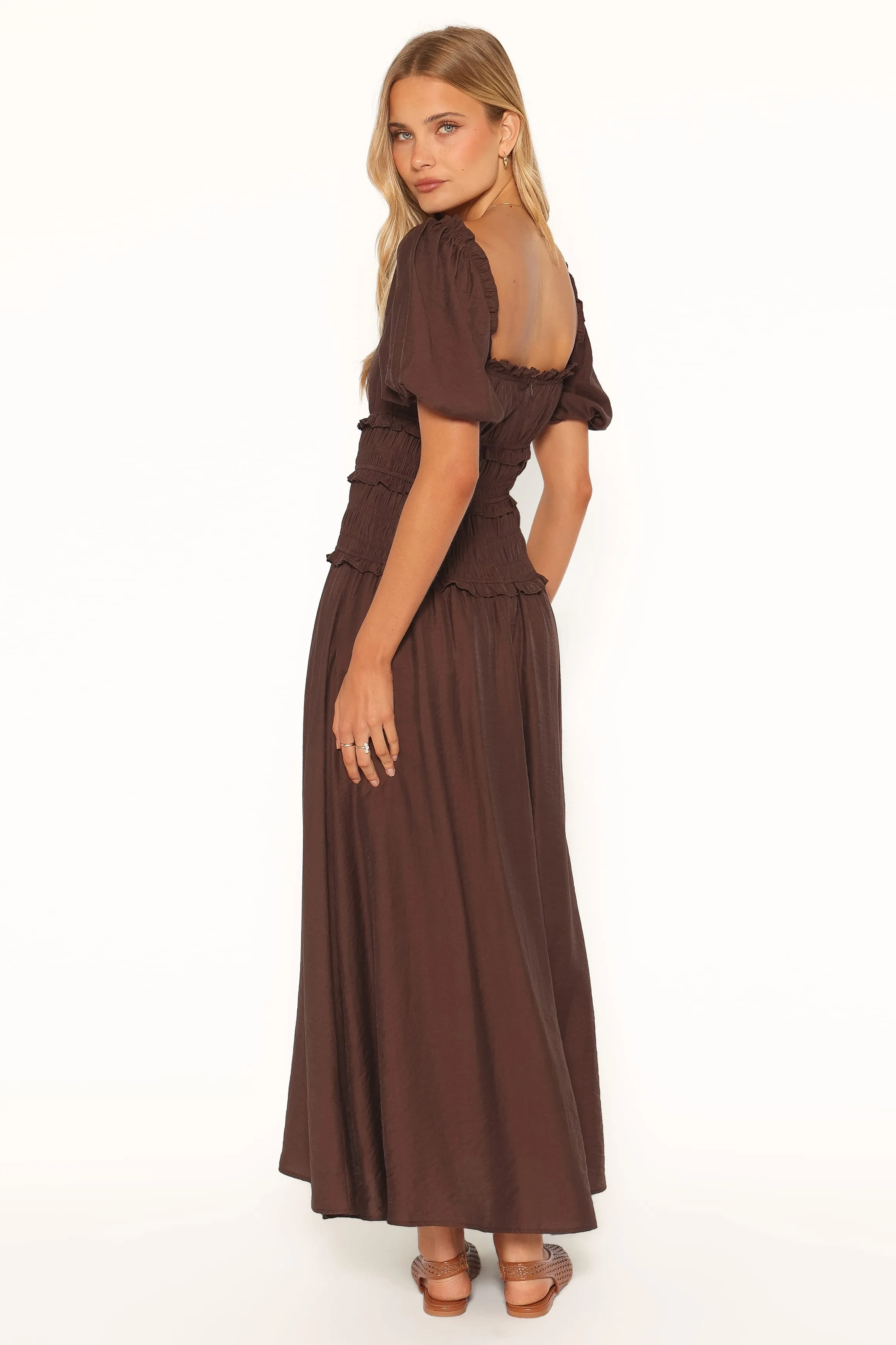 Doralee Maxi Dress - Brown sold by Petal & Pup product image thumbnail 4