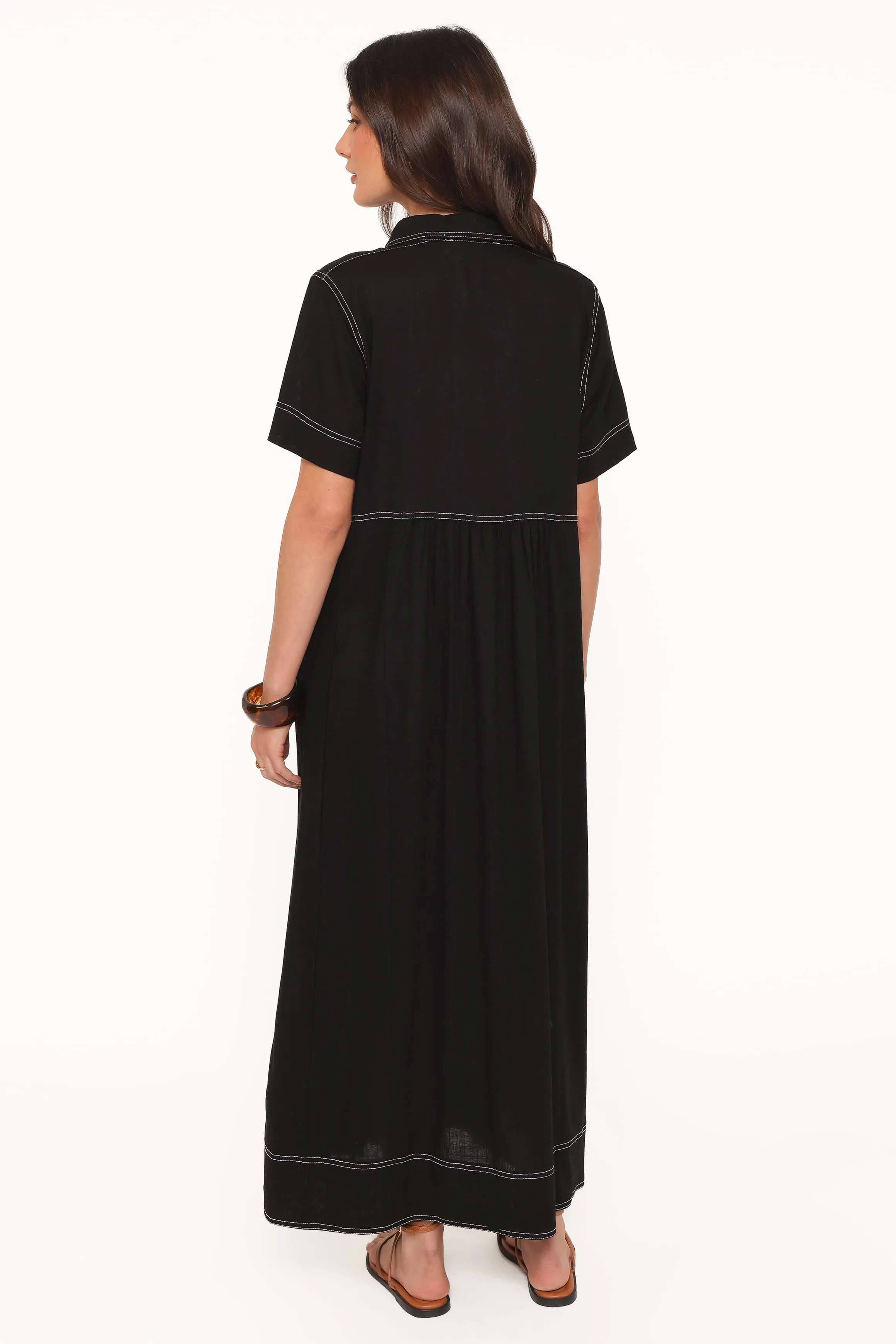 Wickson Maxi Dress - Black sold by Petal & Pup product image thumbnail 4