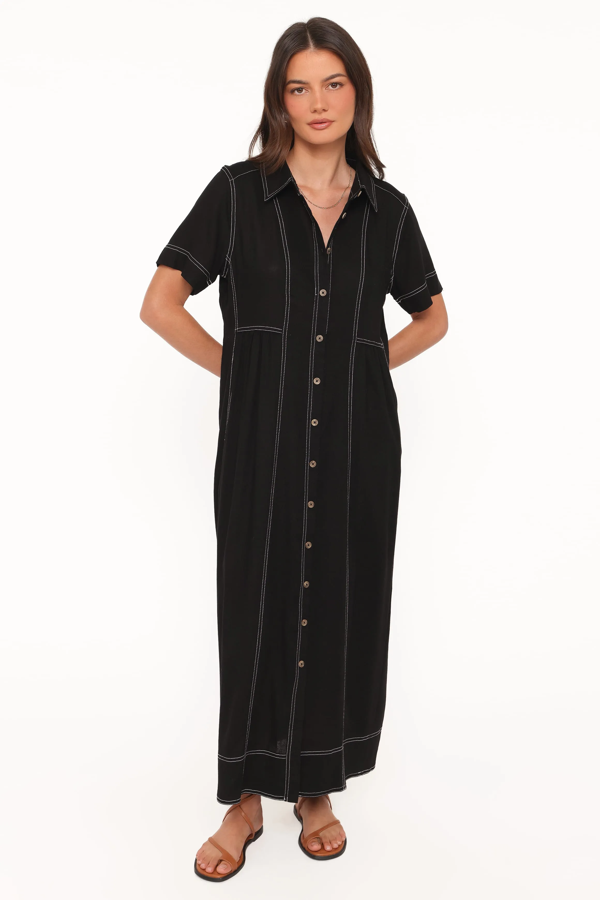 Wickson Maxi Dress - Black sold by Petal & Pup product image thumbnail 2