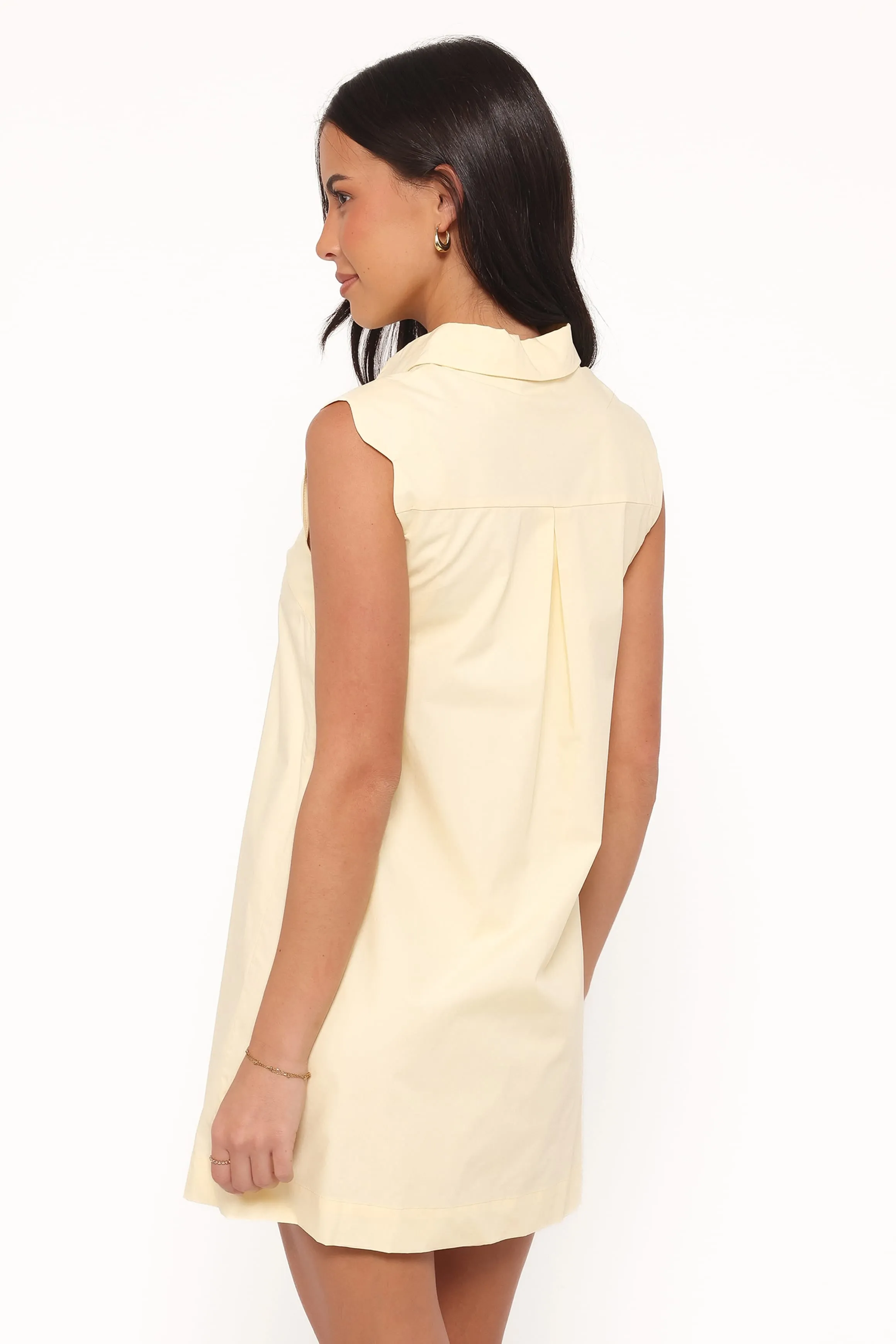 Deirdre Mini Dress - Yellow sold by Petal & Pup product image thumbnail 5