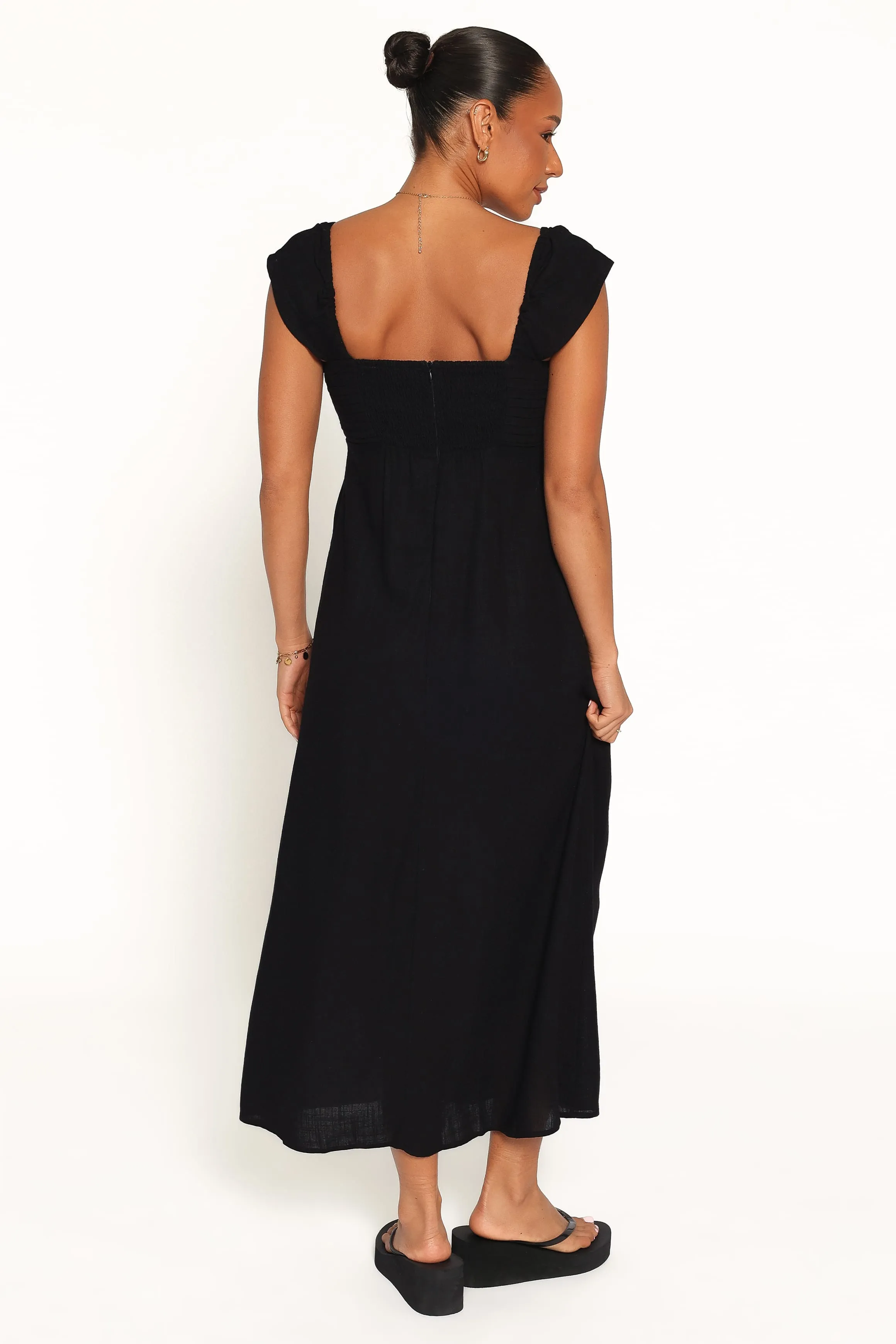 Sirene Midi Dress - Black sold by Petal & Pup product image thumbnail 4
